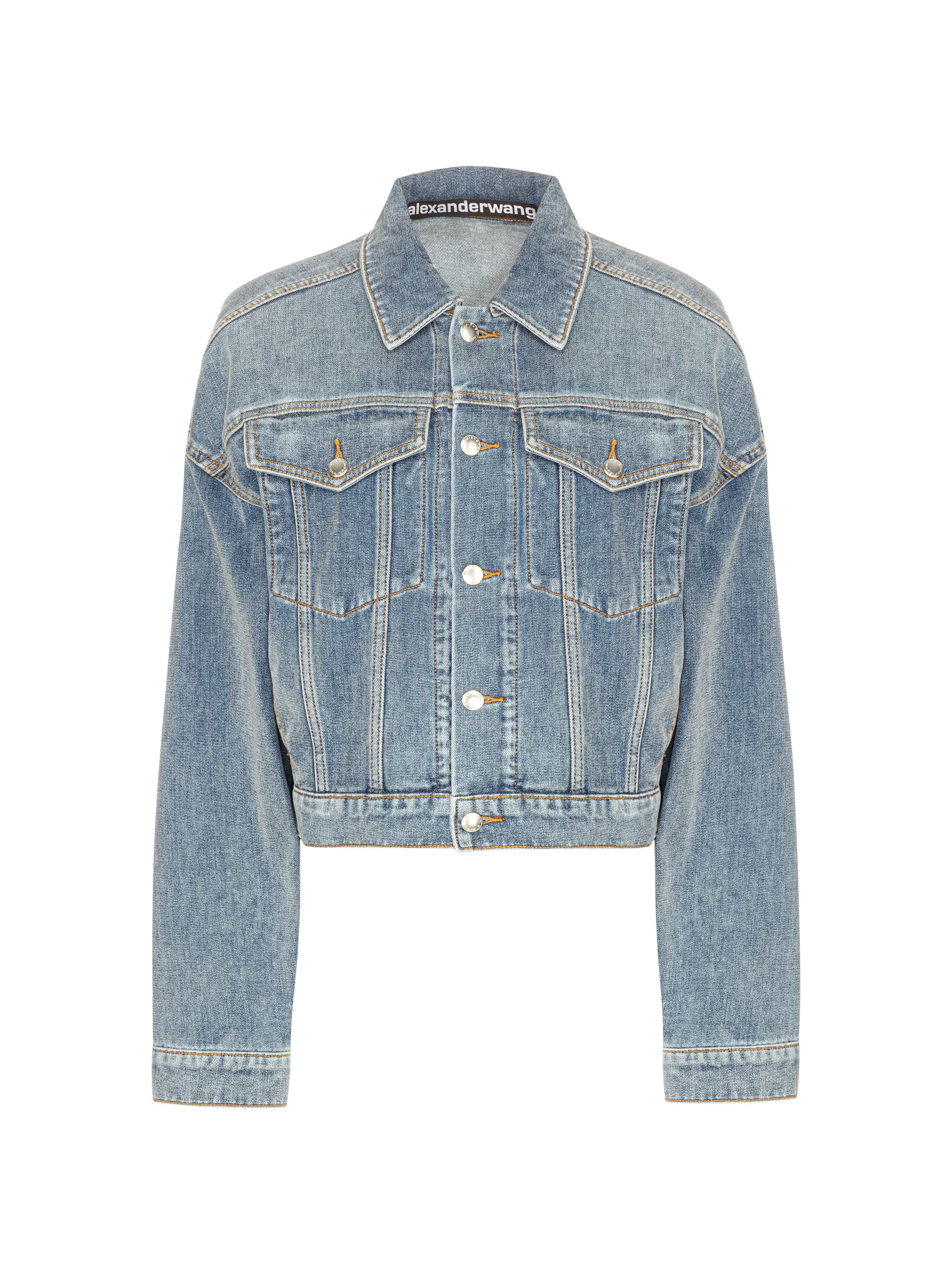 Alexander Wang Crash Denim Long Coat ジャケット・アウター