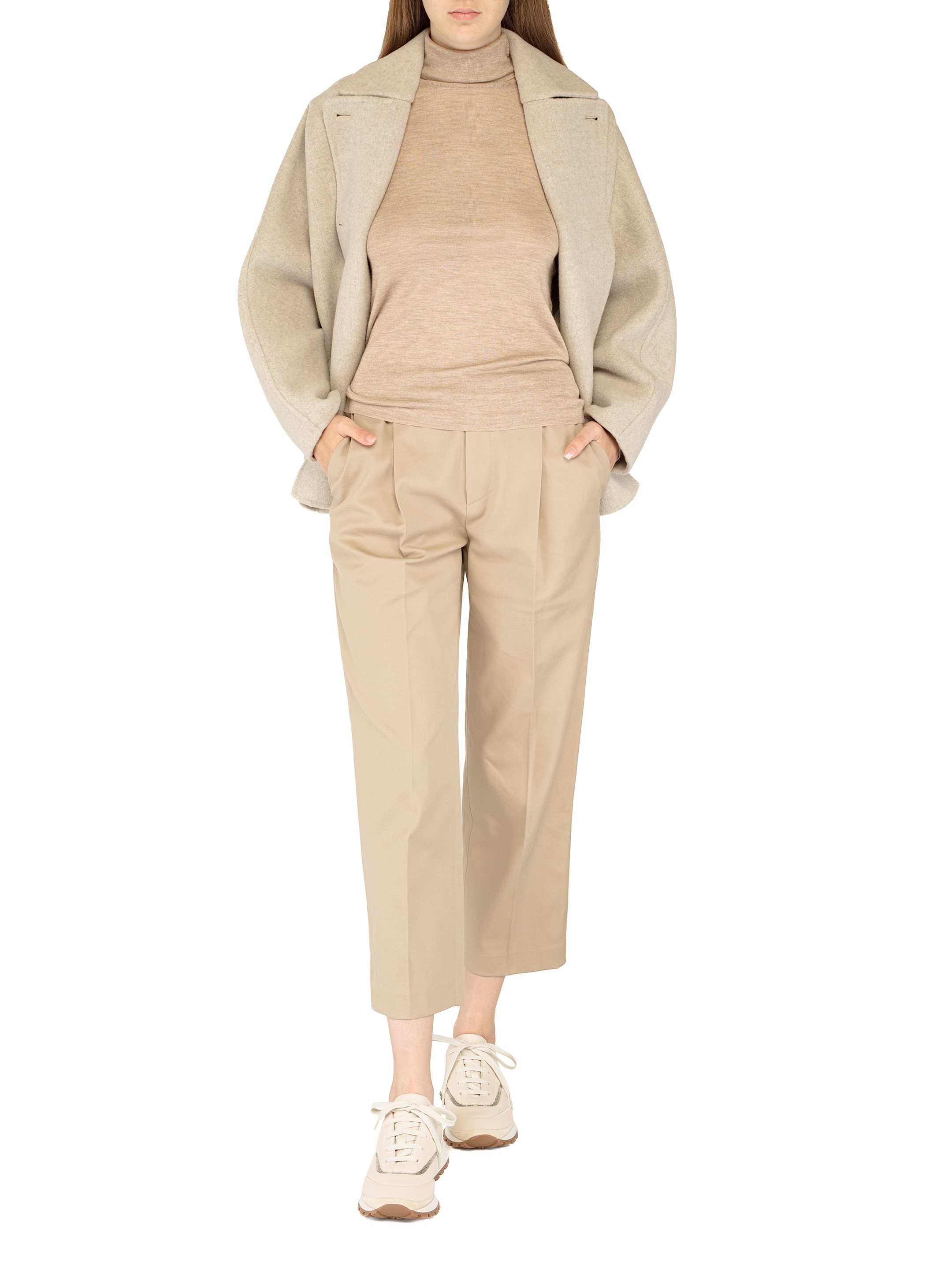 Brunello Cucinelli women's Pressed-creased cropped pants