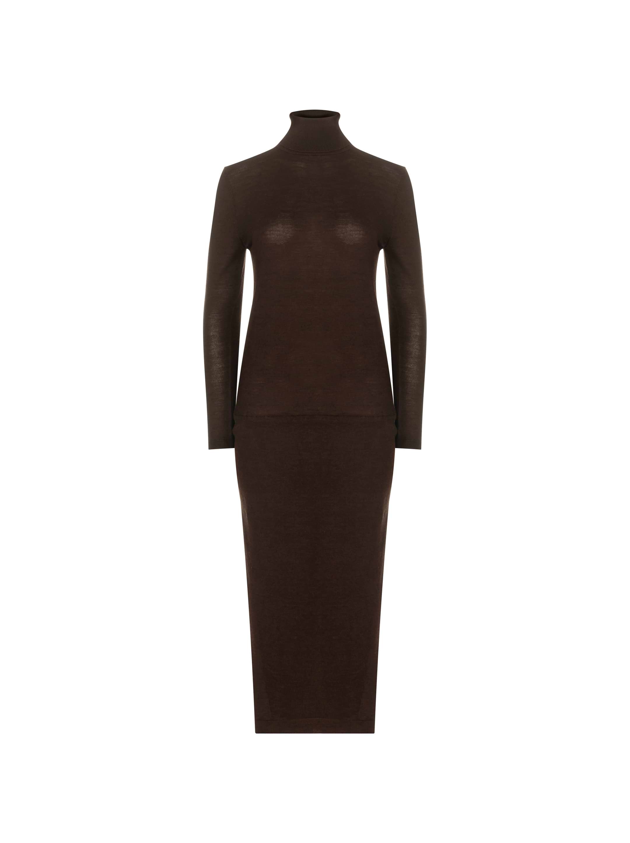 Lorena Antoniazzi women's Wool maxi dress - buy for 253100
