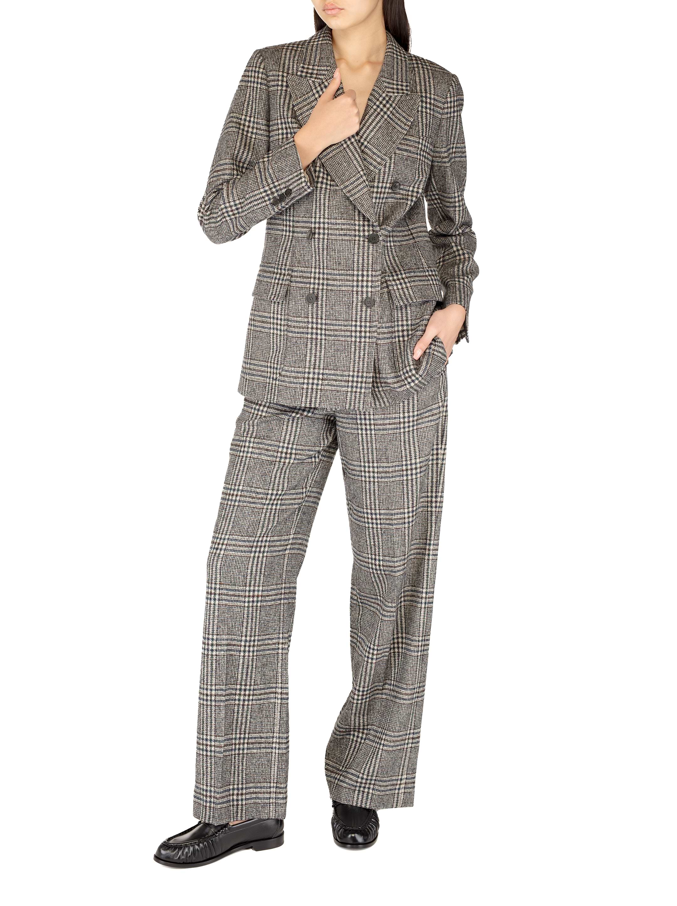 パンツ Lorena Antoniazzi Checkered Trousers Lorena Antoniazzi women's Plaid wide-leg pants - buy for