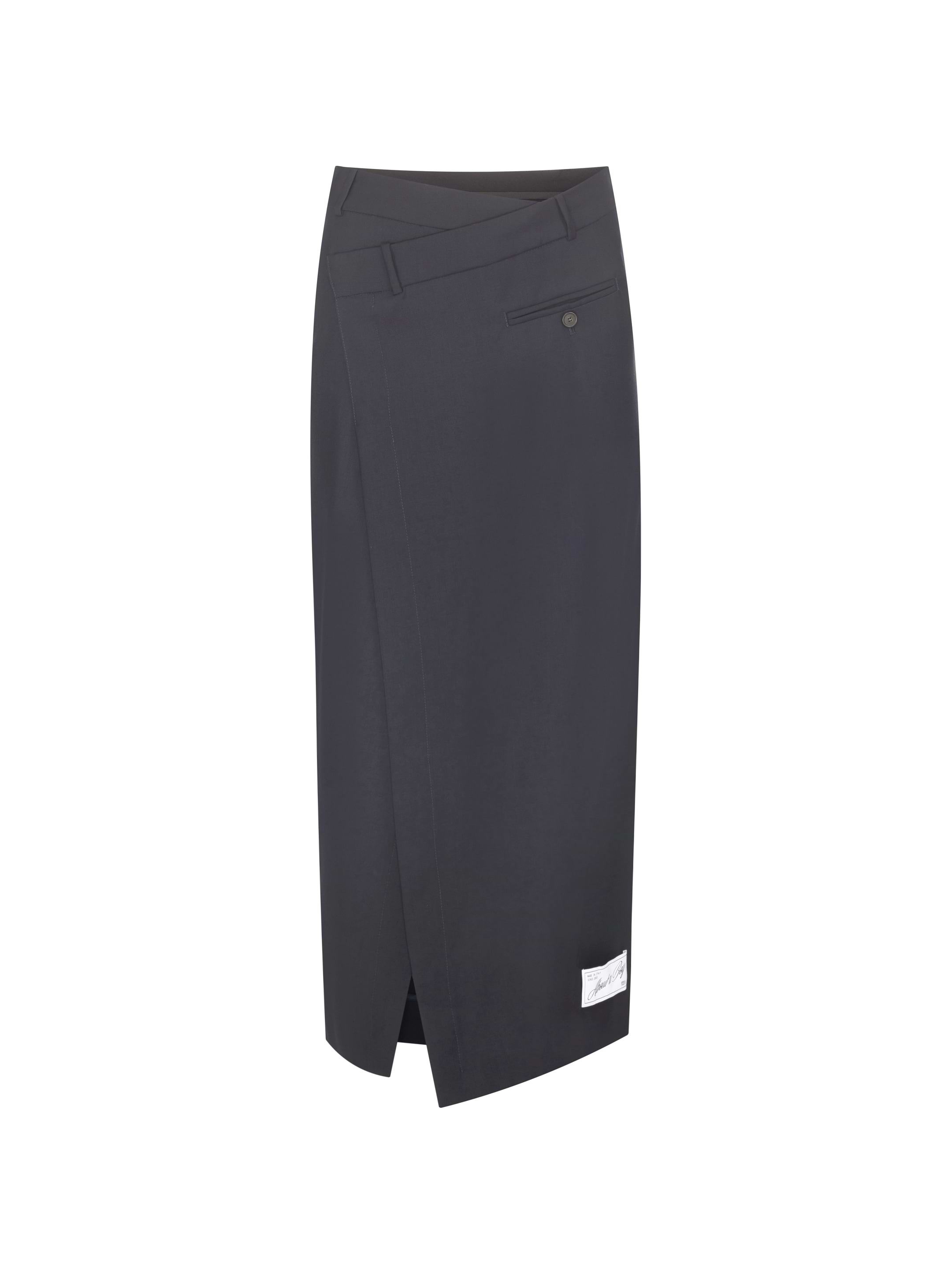 Erika Cavallini women's Woolen asymmetrical skirt - buy for