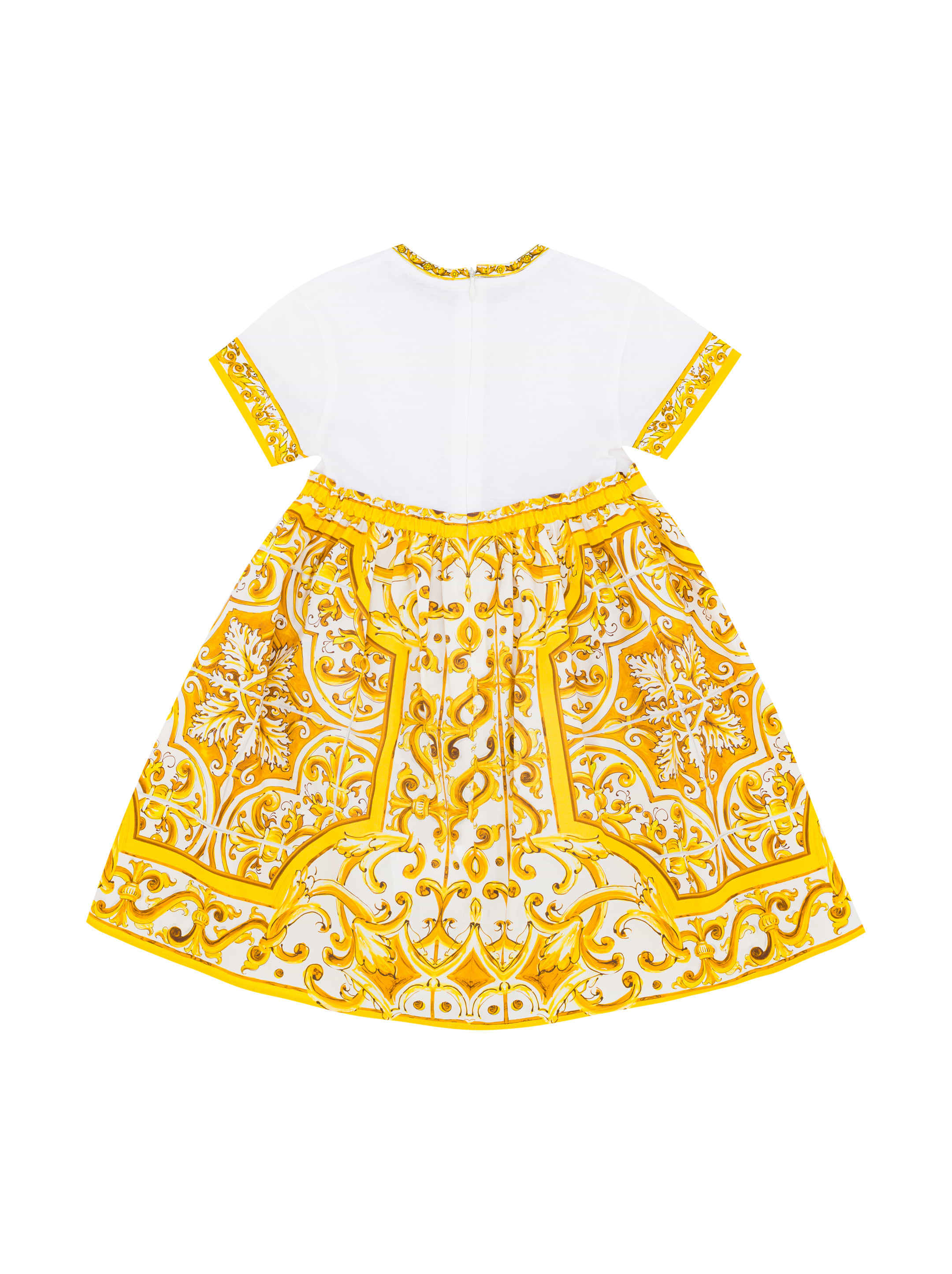 Majolica printed dress Dolce&Gabbana for kids - buy in the
