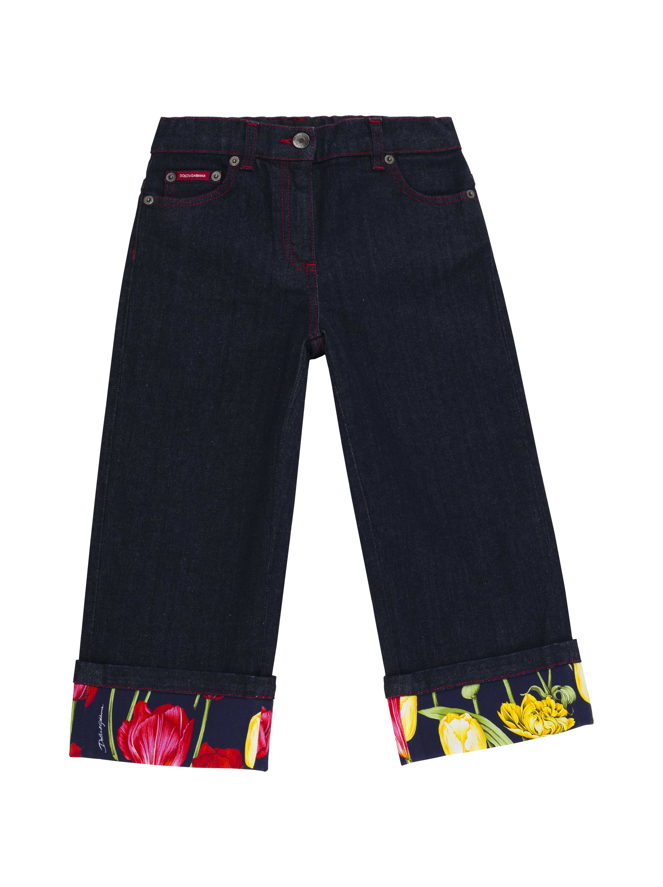 【送料&関税込】Dolce & Gabbana Pants With Floral Print Peony-print cotton jacquard pants in Print for Women