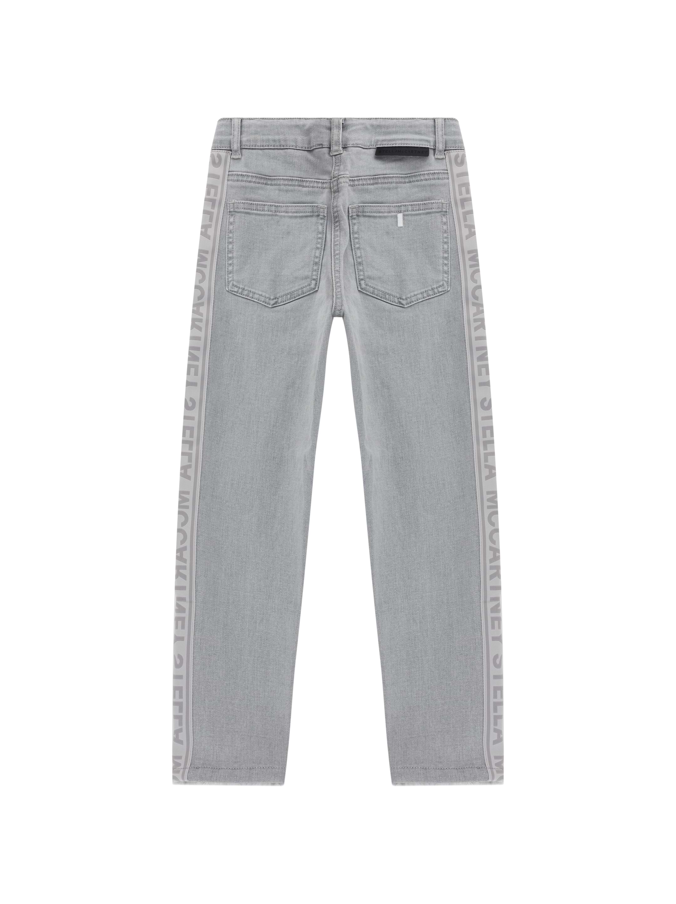 Stella McCartney kids' Skinny jeans with side stripes - buy