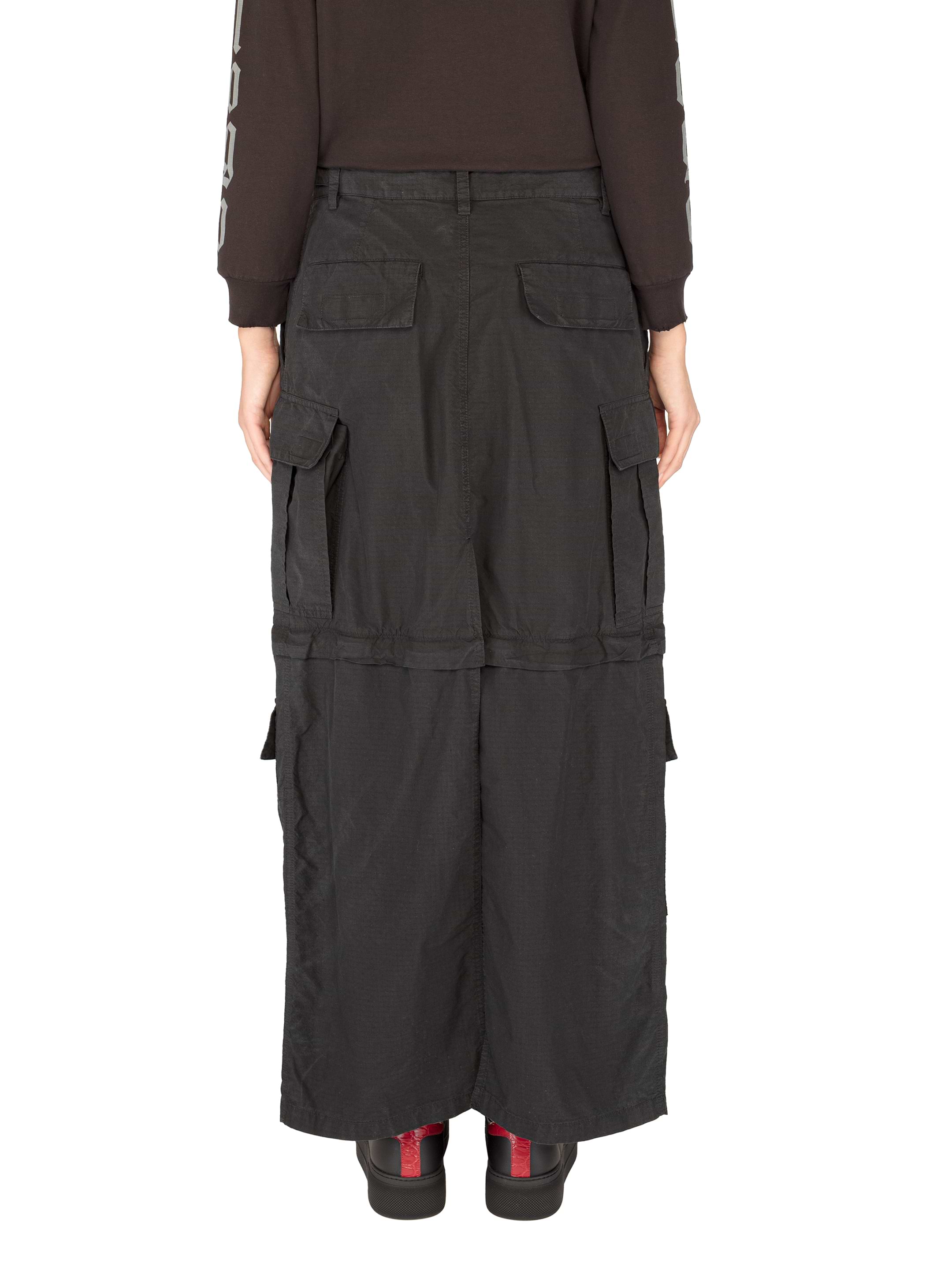【BAON】Pandos Cotton Cargo Long Skirt 8seconds Nylon Cargo Long Skirt Gray | Maxi for Women | KOODING