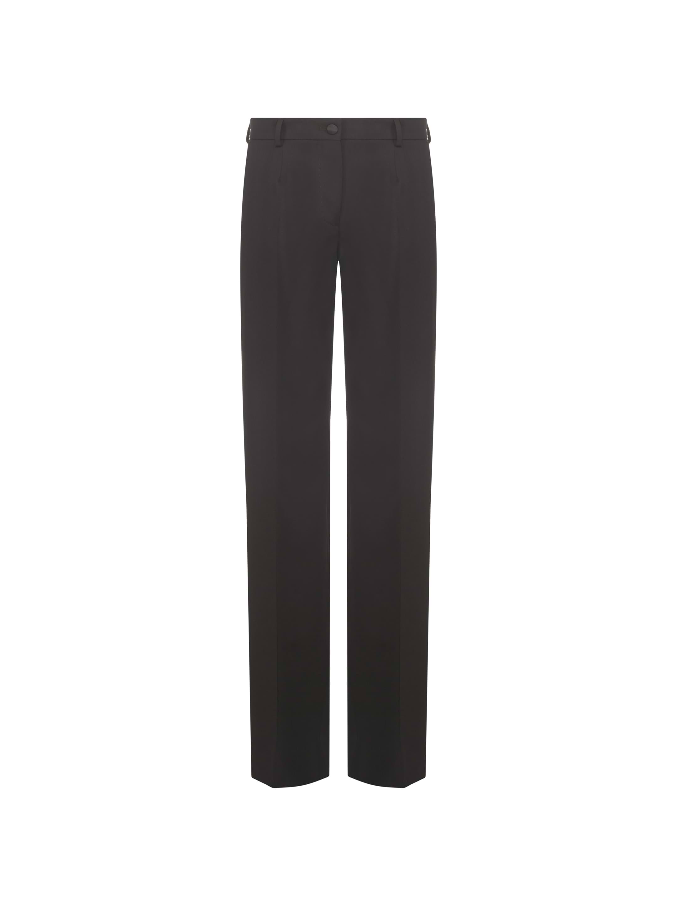 Dolce&Gabbana women's Pressed-creased wide leg pants - buy