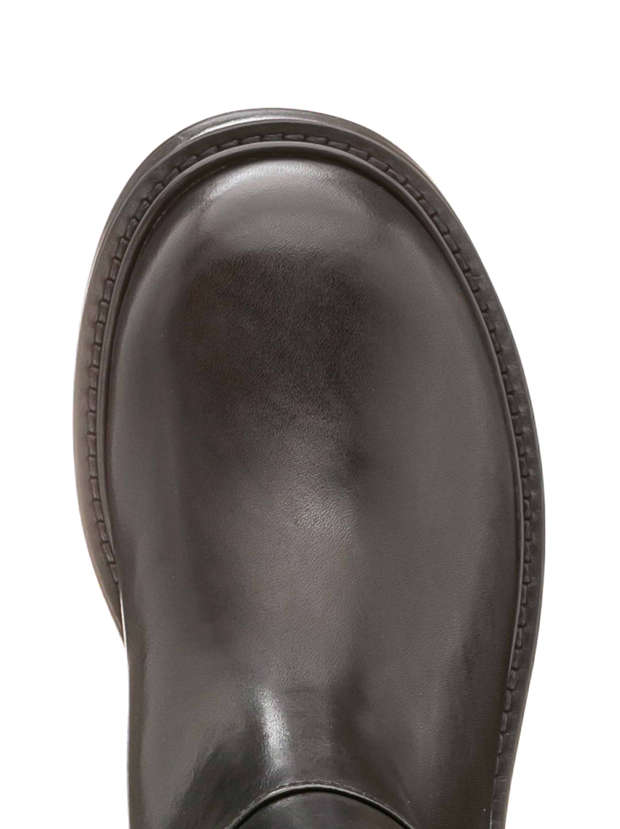 靴 98317 Bandung / BLACK (LEATHER SOLE) Givenchy women's Voyou leather high boots - buy for 1595900