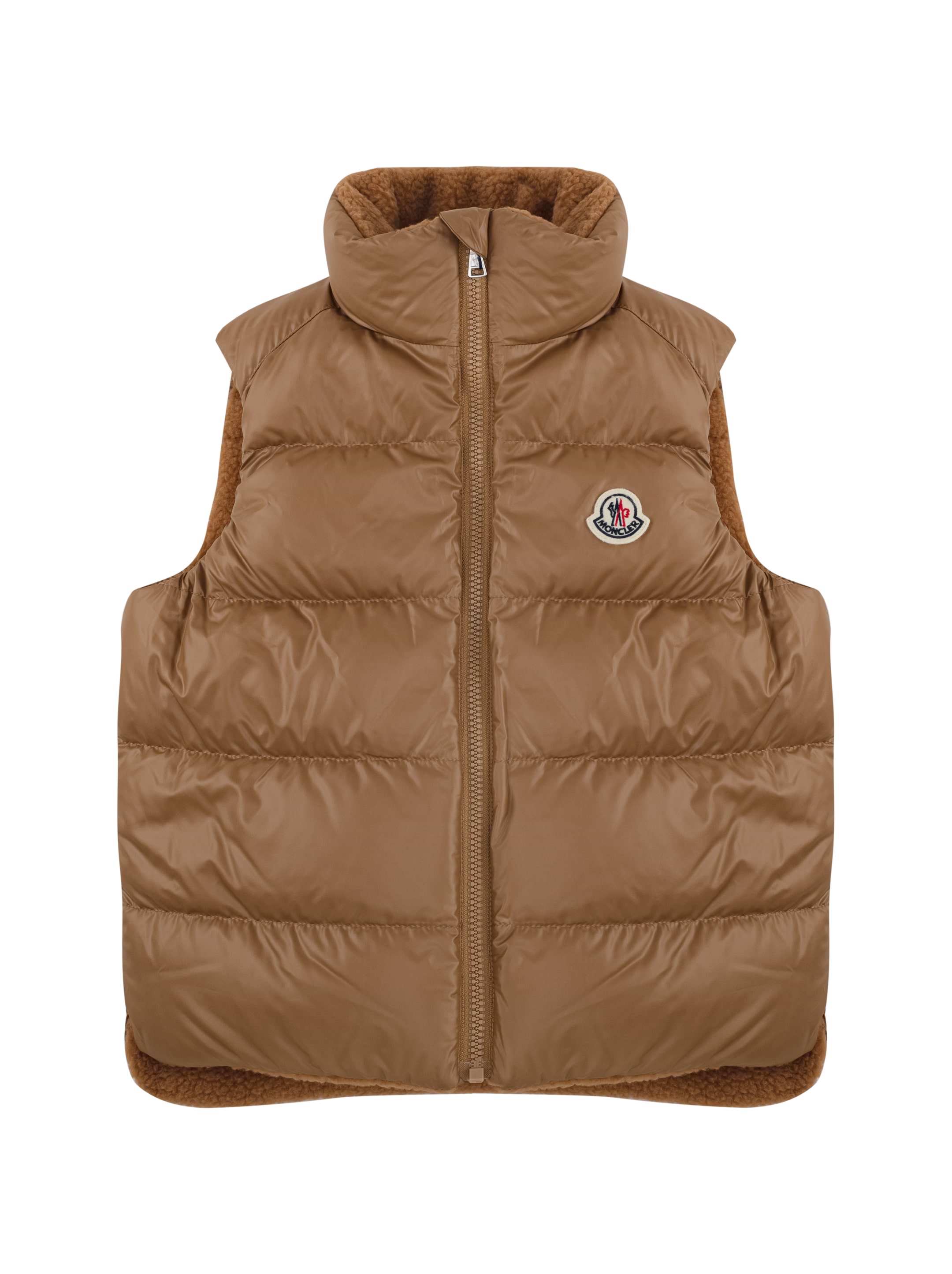 Moncler kids' Reversible vest with logo - buy for 306100 KZT