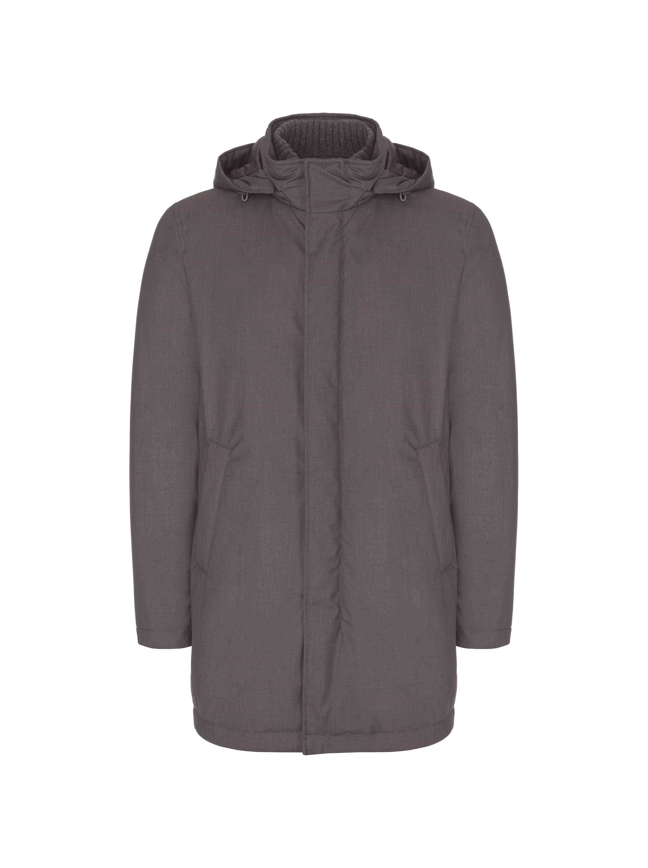 Herno men's Longline hooded down jacket - buy for 229760 KZT