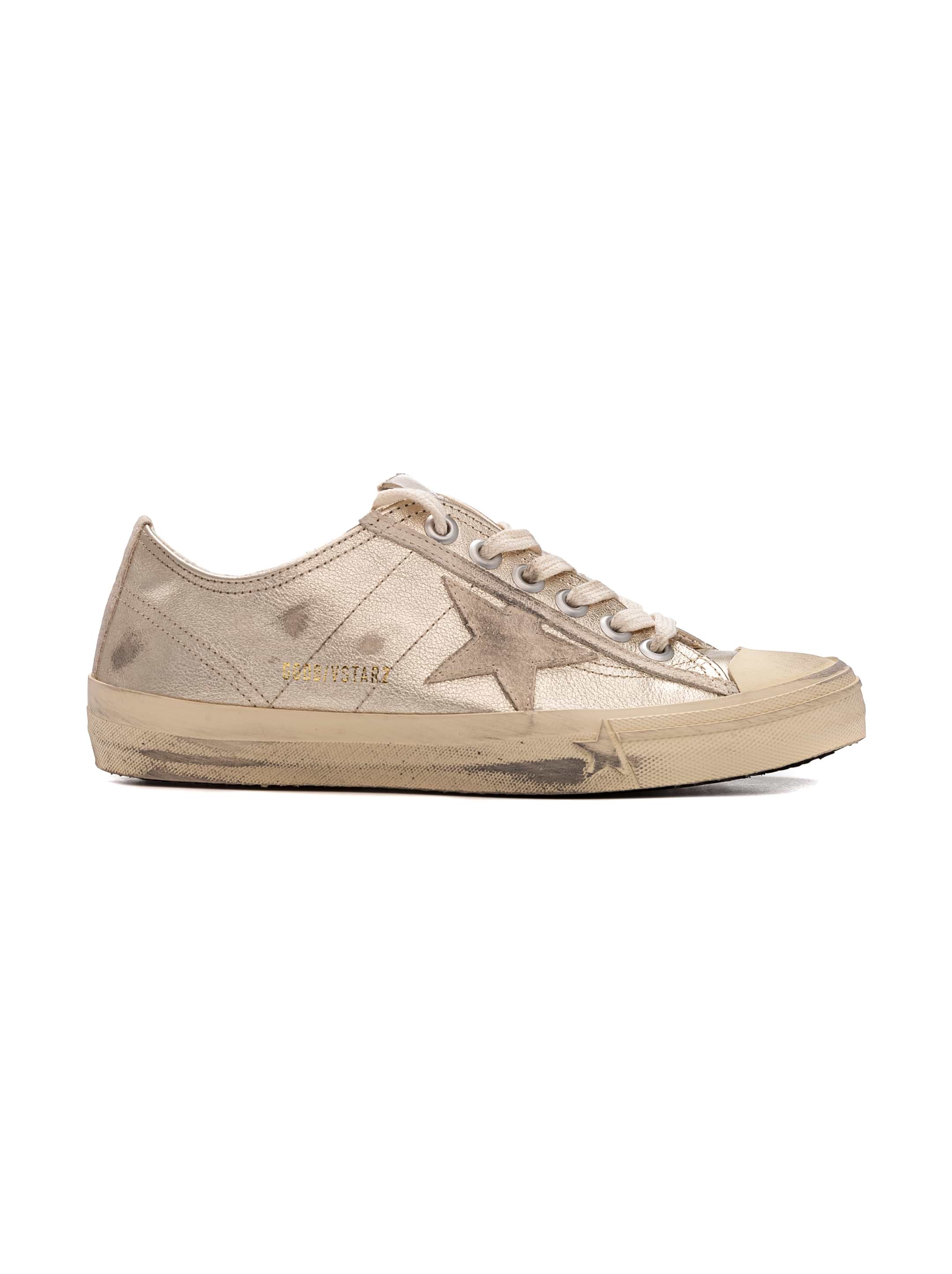 Кожаные кеды V-Star 2 Golden Goose для женщин - купить за