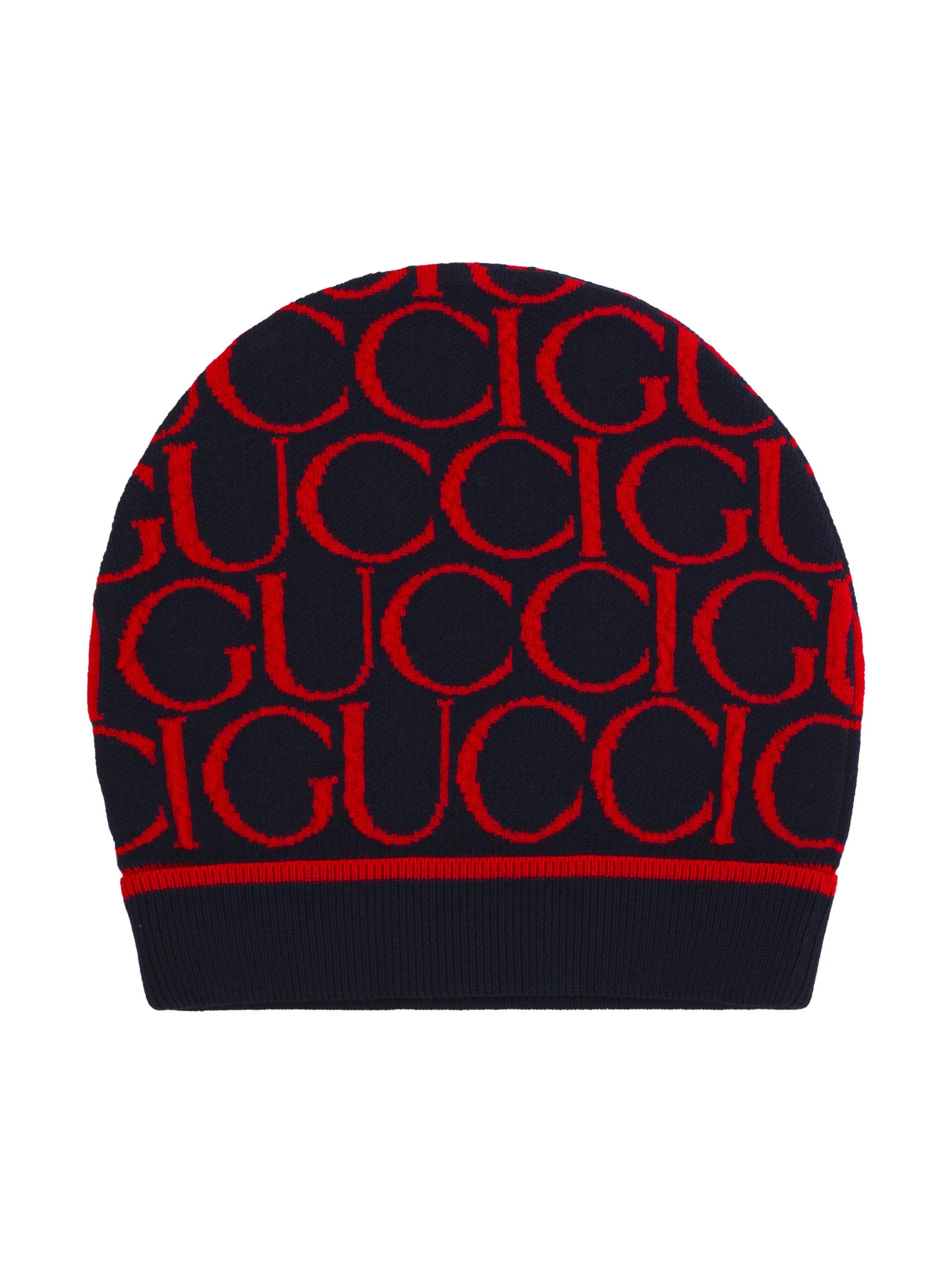 Gucci kids' Monogram knitted beanie - buy for 149500 KZT in