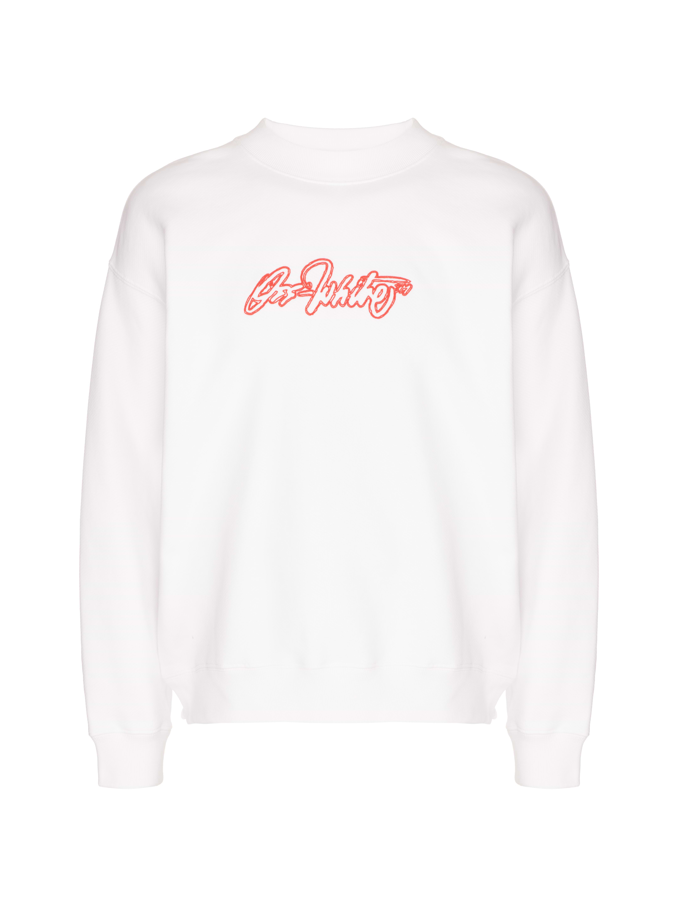 【関税込み】OFF-WHITE OVERSIZE COTTON SWEATSHIRT Cotton oversized sweatshirt Off-White for men - buy in the