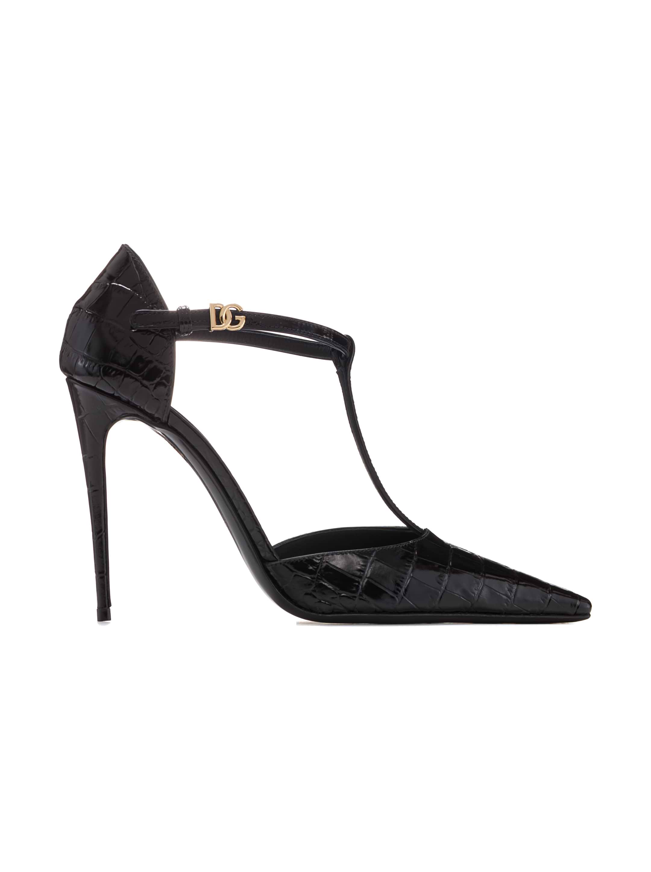 VIP【送料関税込】DOLCE&GABBANA DG LOGO LEATHER PUMPS Dolce&Gabbana 90MM DG Logo Leather Pumps | Saks Fifth Avenue
