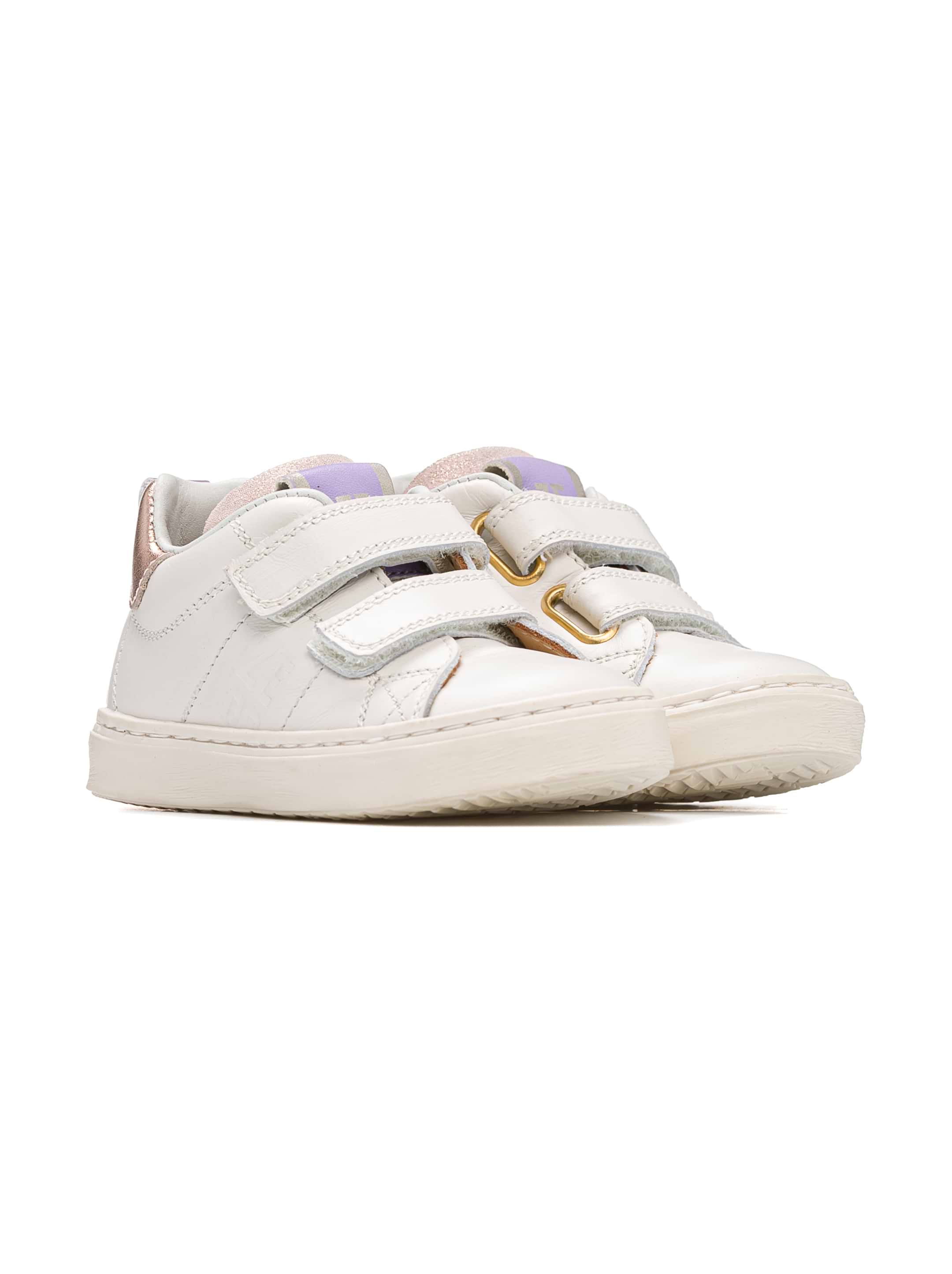 Zecchino D'oro kids' Leather sneakers with logo - buy for