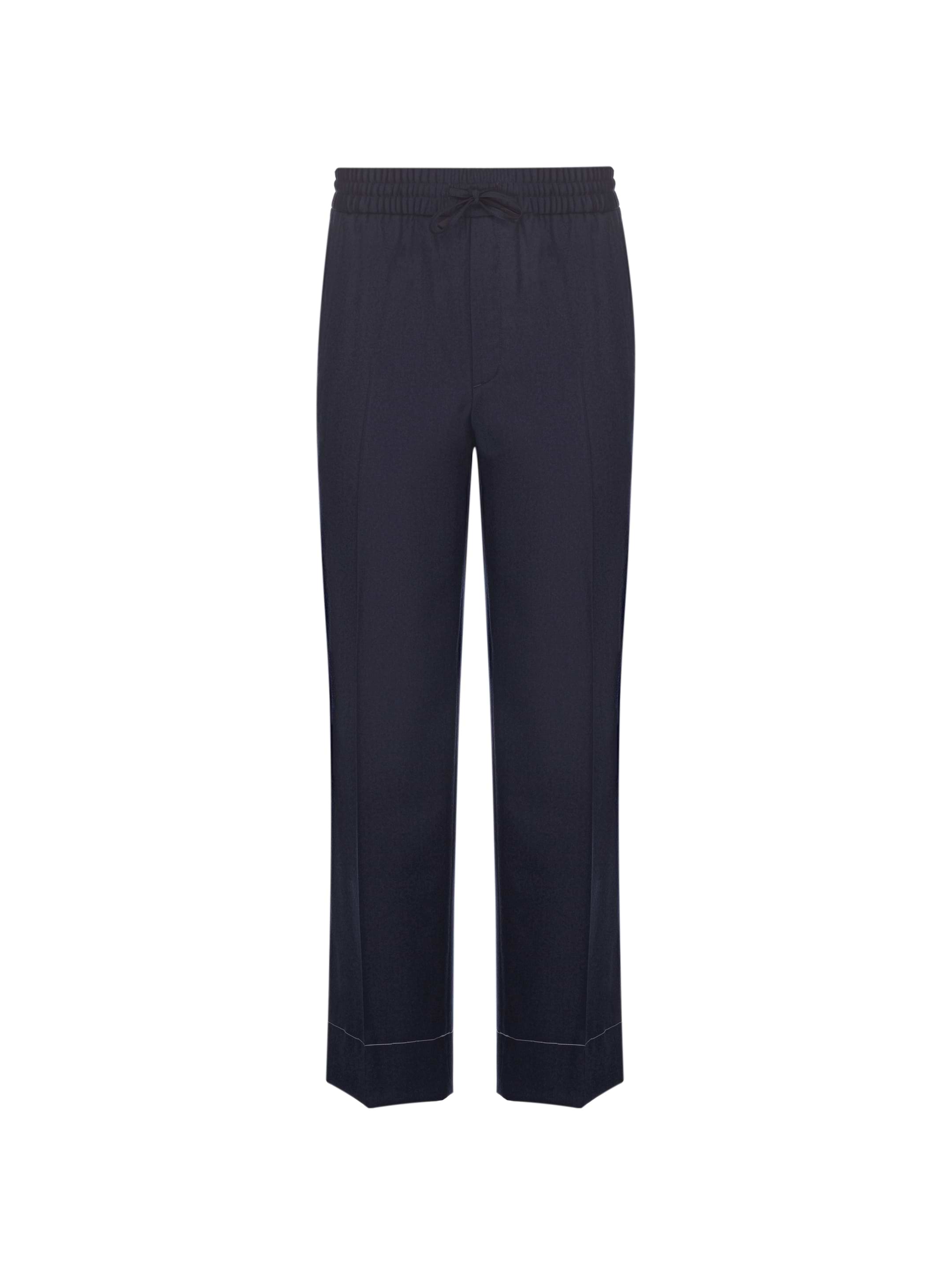 Dolce&Gabbana men's Pressed-creased wide leg pants - buy for