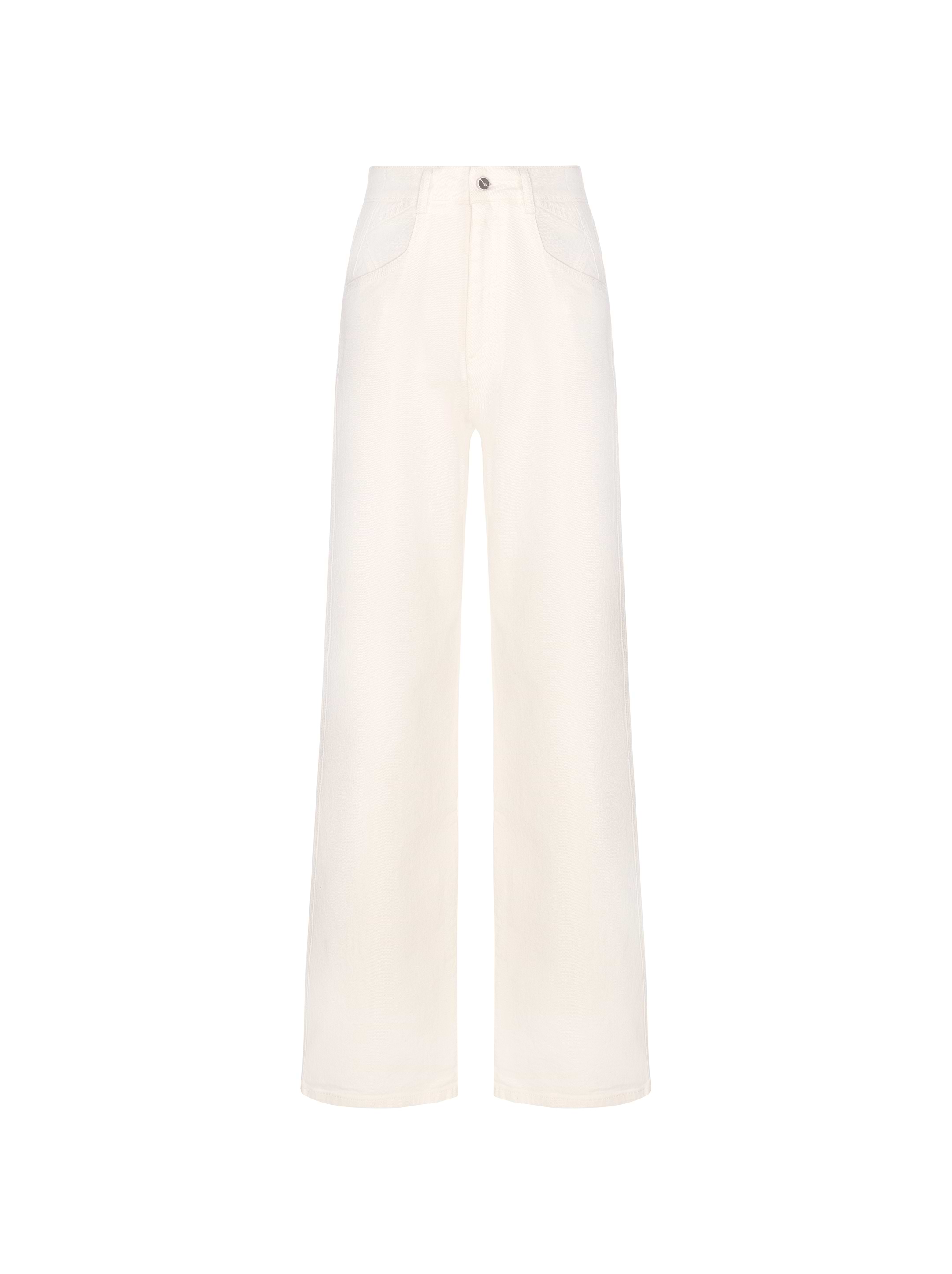 Kiton women's Logo wide-leg jeans - buy for 548800 KZT in