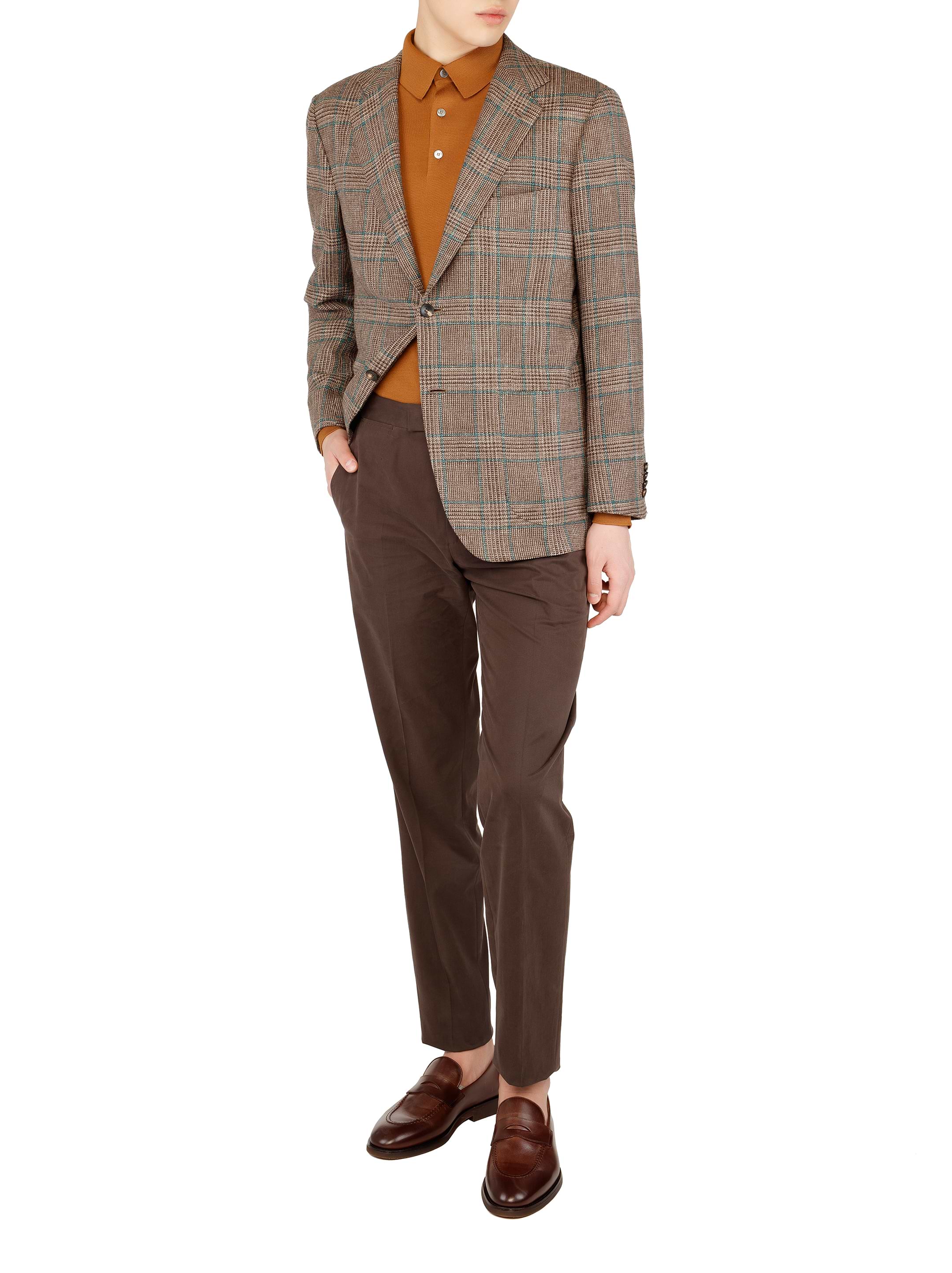 Single breasted plaid blazer Kiton for men - buy in the