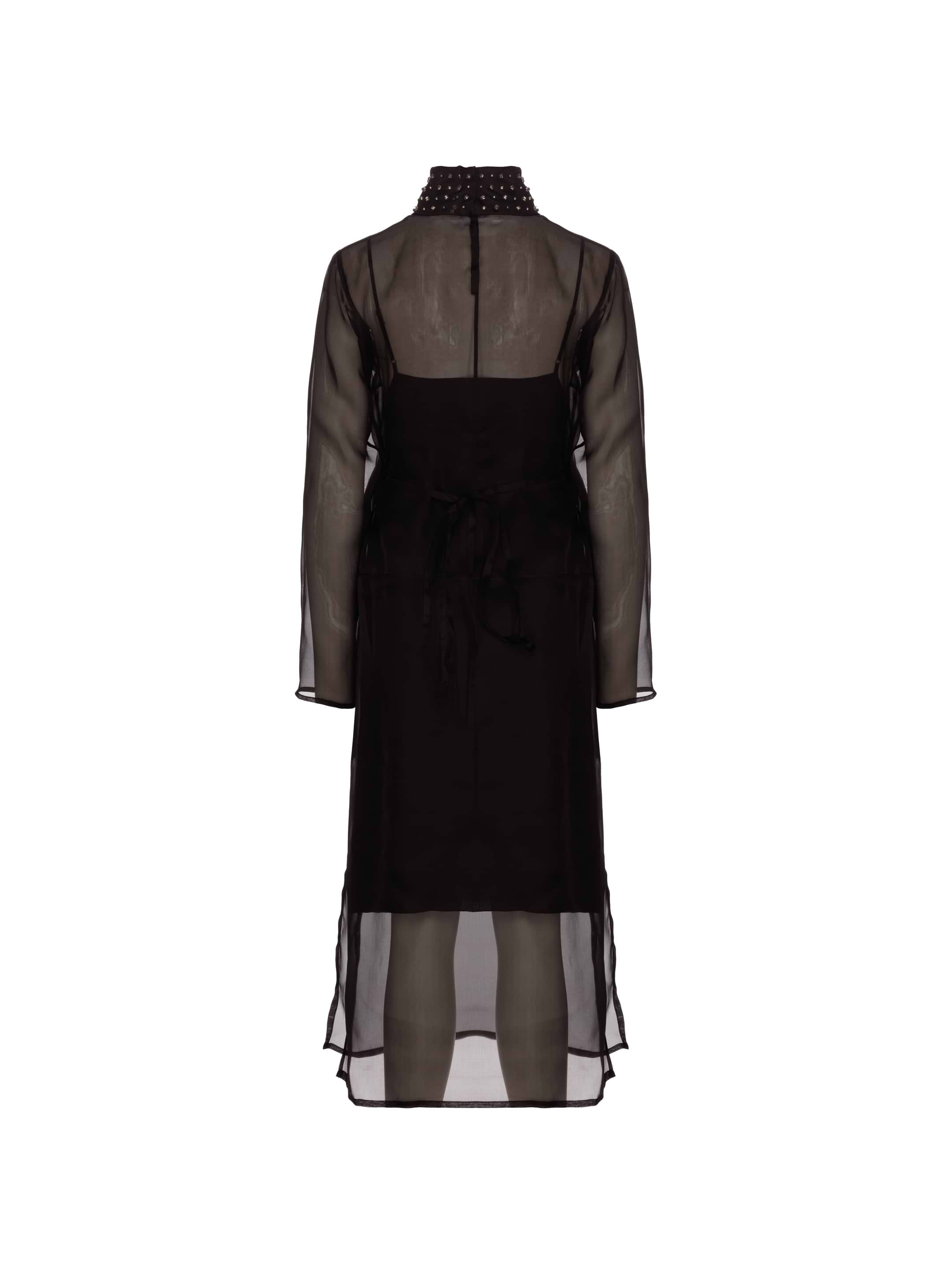 ワンピース FABIANA FILIPPI VISCOSE MIDI DRESS Stretch viscose and linen dress, taupe for Women | Fabiana