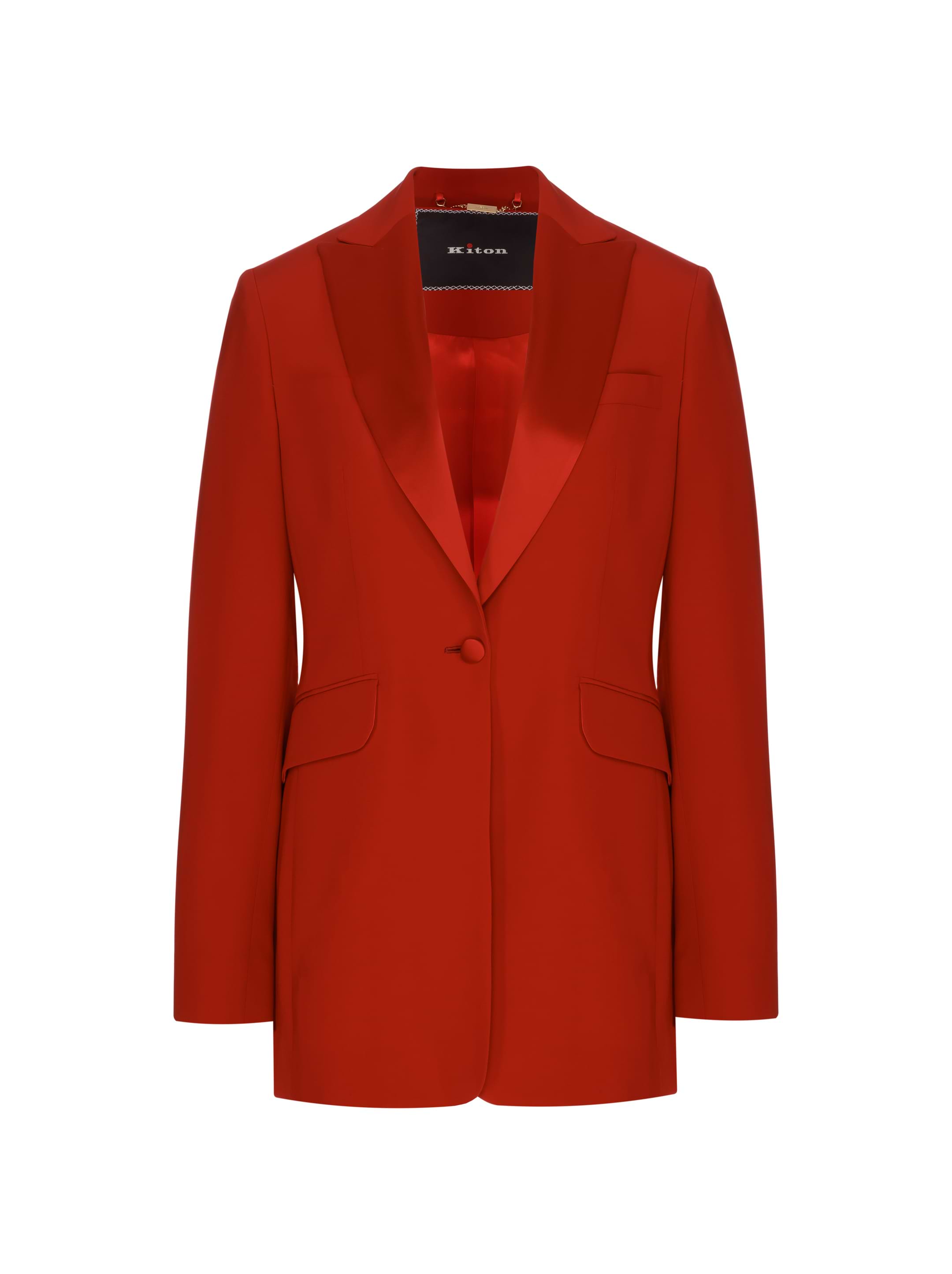 Double Breasted Self Fabric Belted Blazer | boohoo