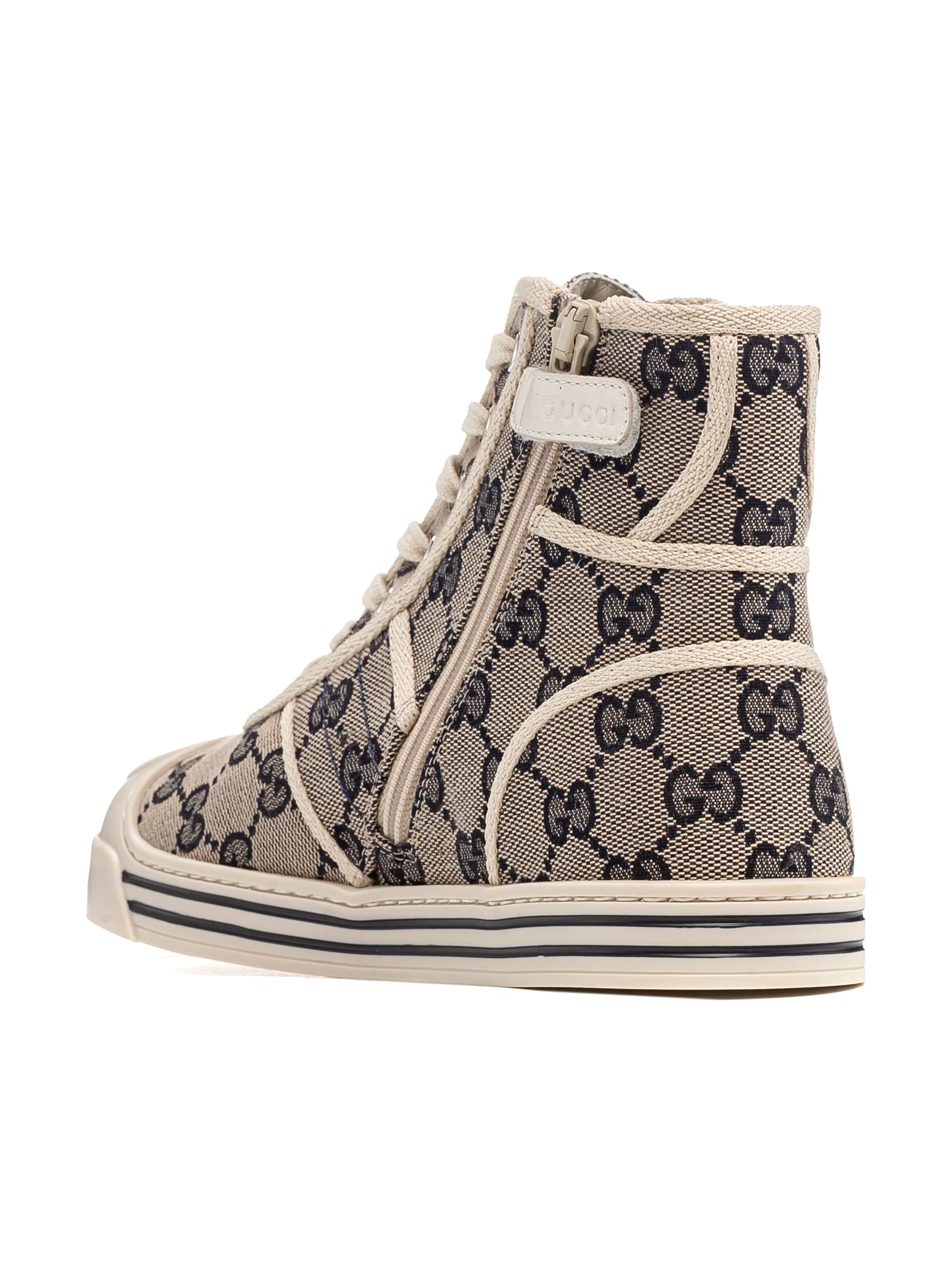 Gucci kids' GG Supreme high sneakers - buy for 306400 KZT in
