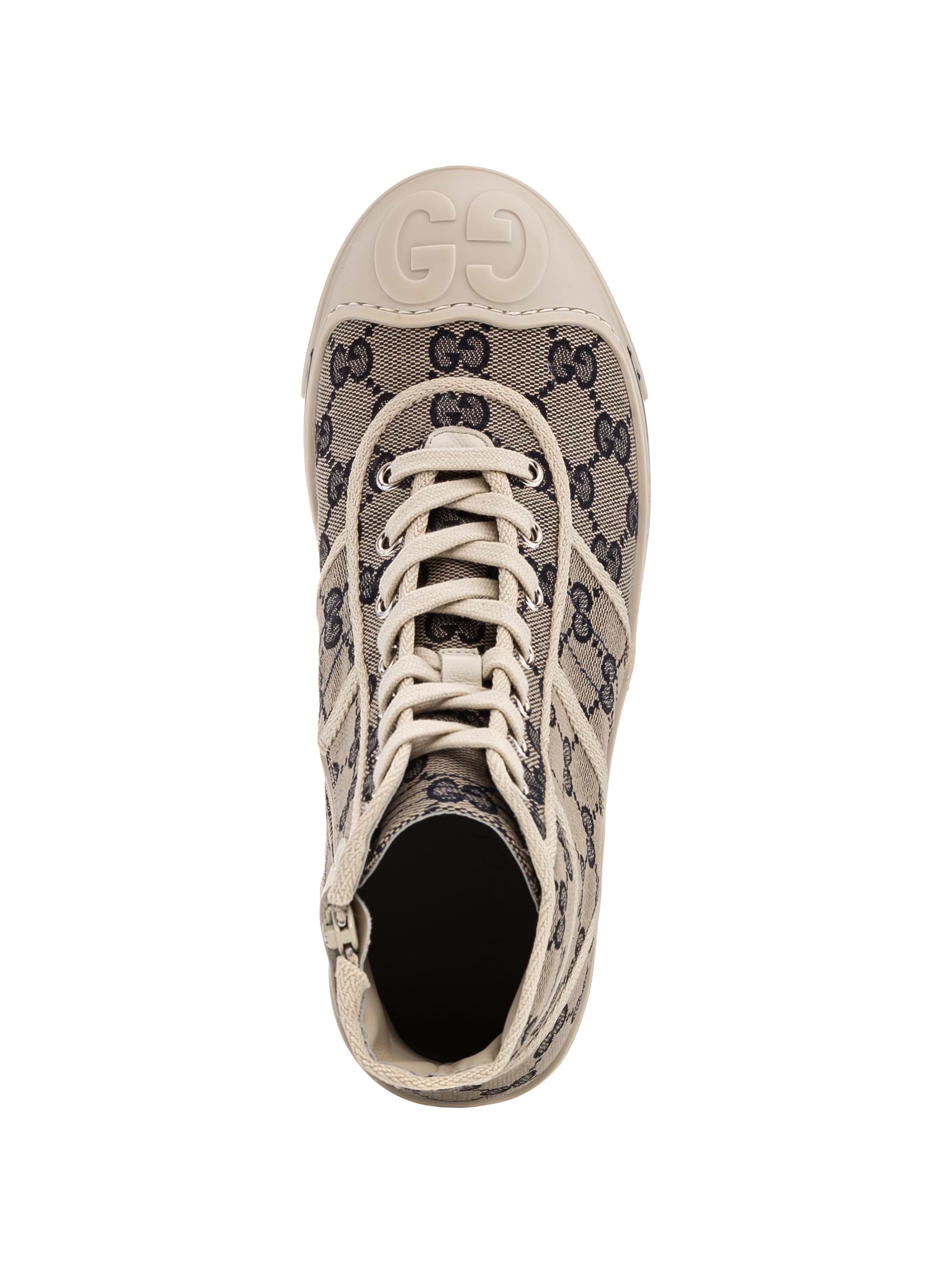 Gucci kids' GG Supreme high sneakers - buy for 327600 KZT in
