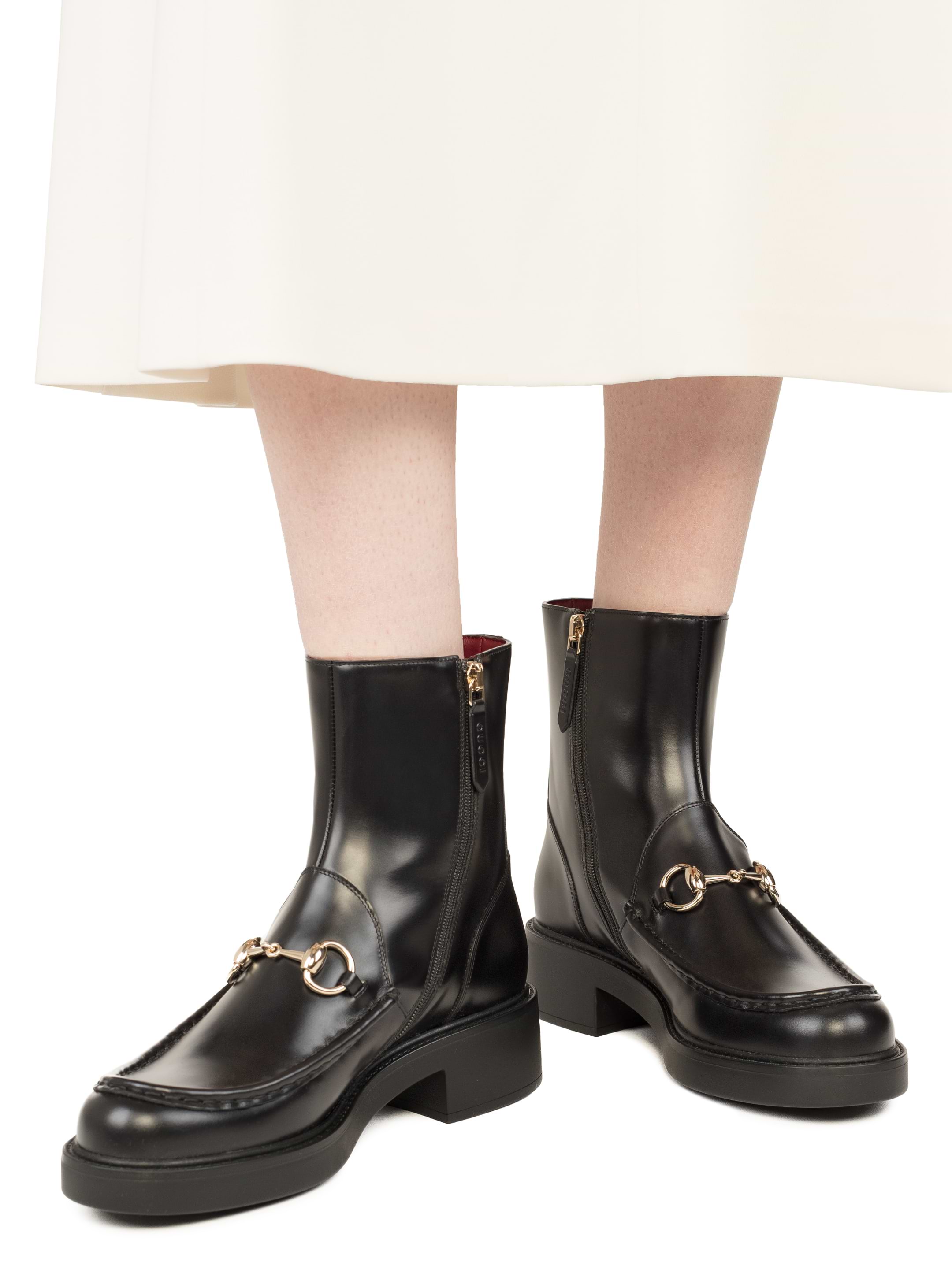 Gucci women's Horsebit leather boots - buy for 768000 KZT in the