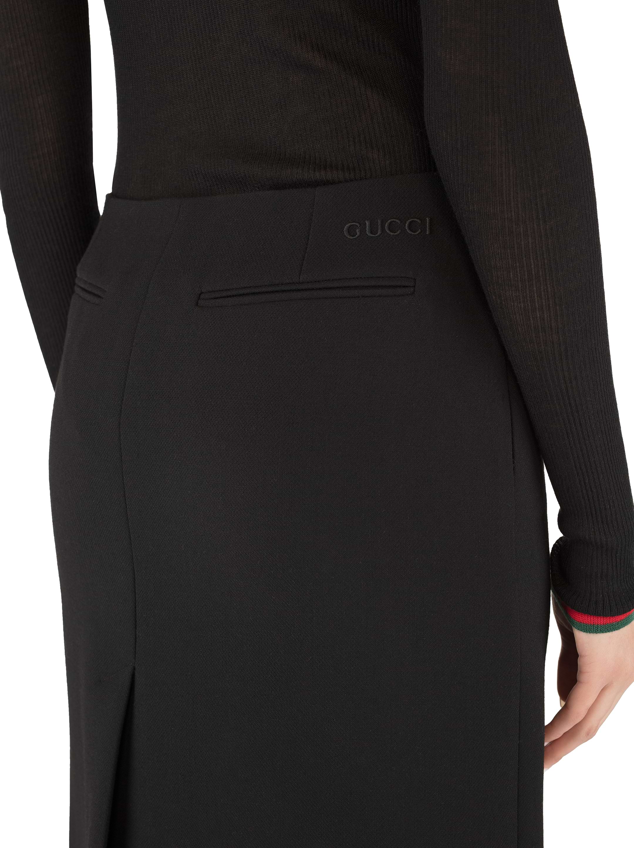 Gucci women's Logo woollen skirt - buy for 774400 KZT in the