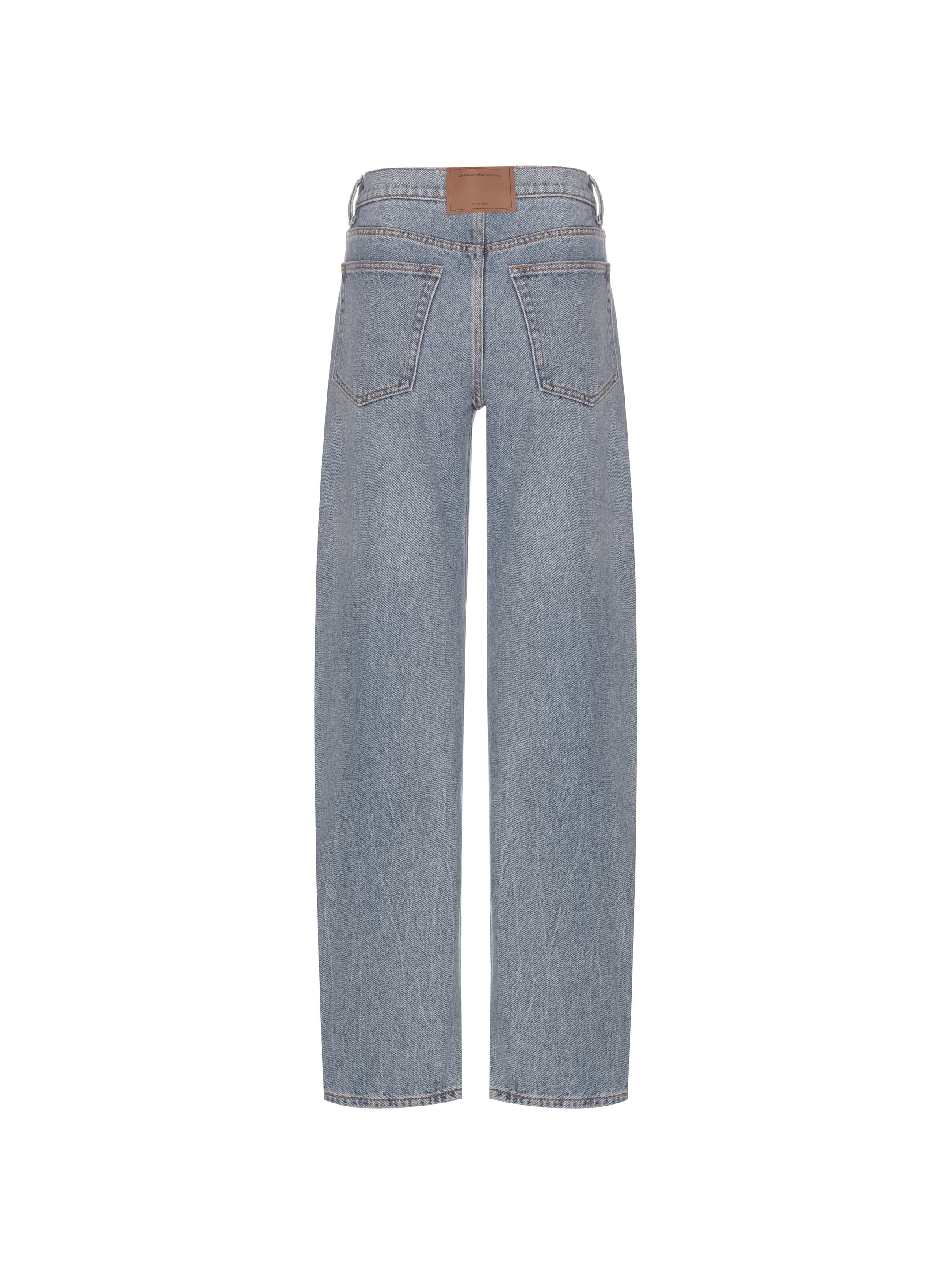 Logo wide-leg jeans Alexander Wang Denim for women - buy in