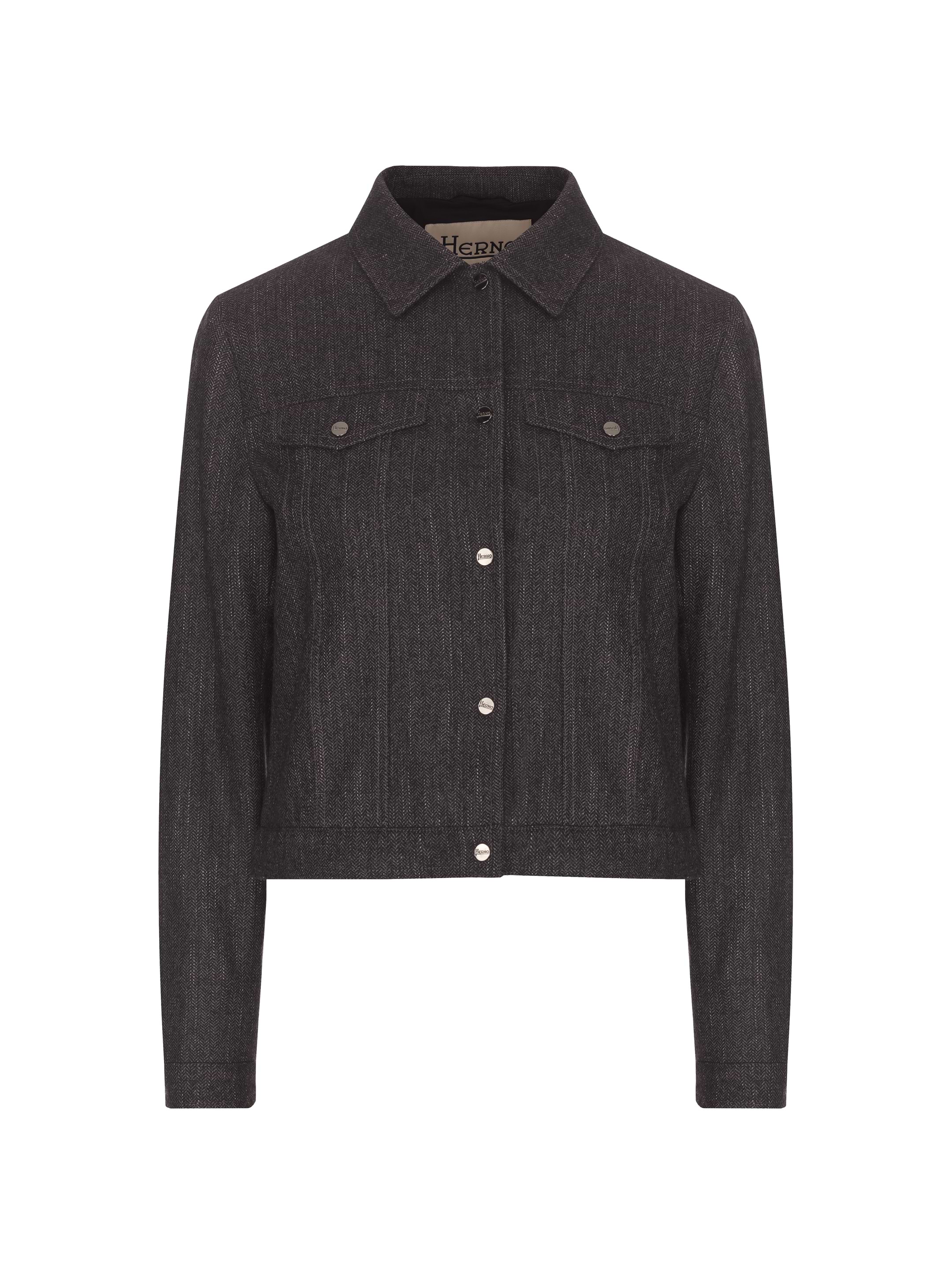【関税＆送料込み】Herno Wool Overshirt Caruso - Beige wool-cashmere overshirt