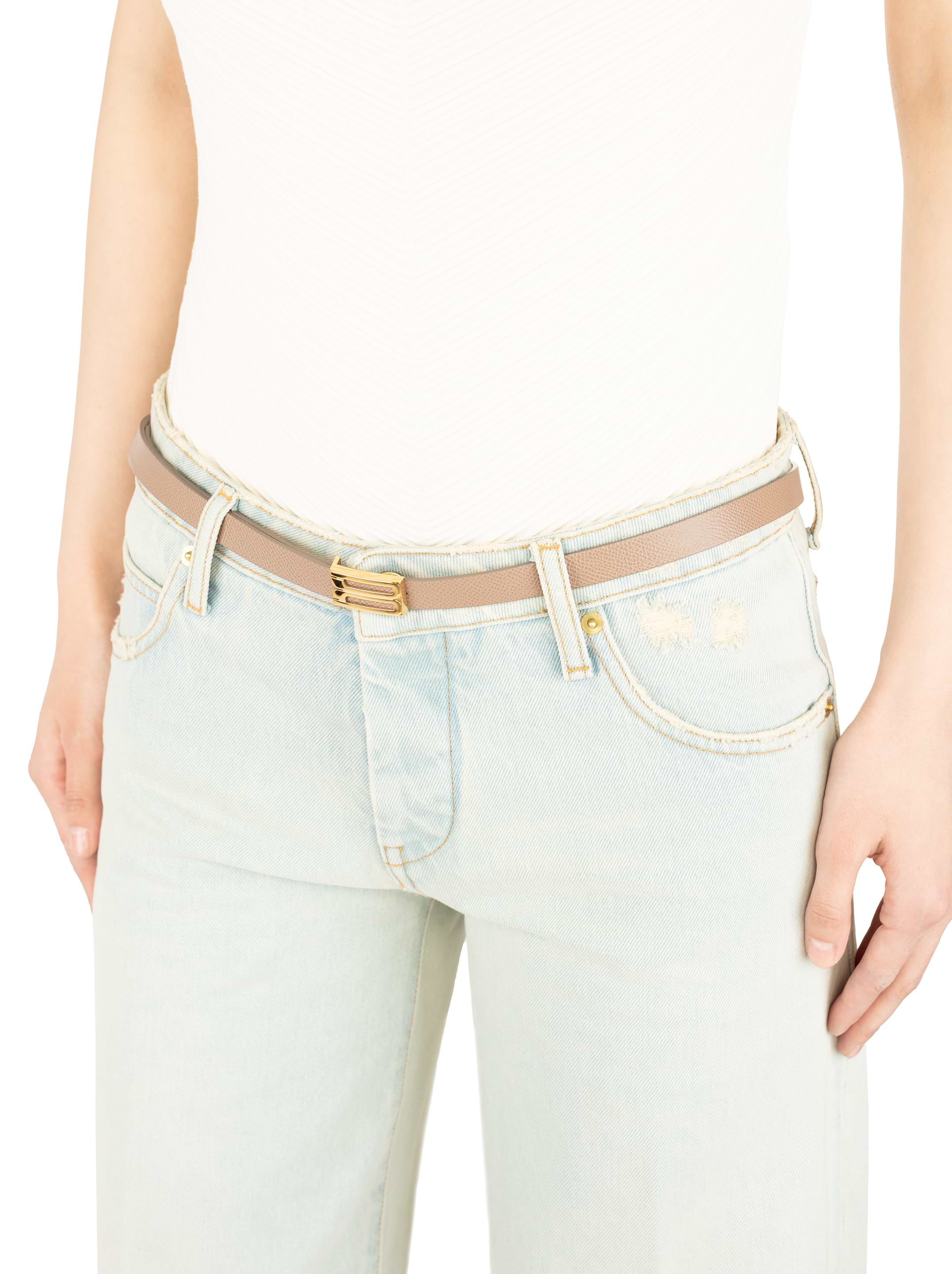 ベルト VICTORIA BECKHAM Woman Belt Ivory 1124ABL006282A 3 VICTORIA VICTORIA BECKHAM: Belt woman - Black | Victoria