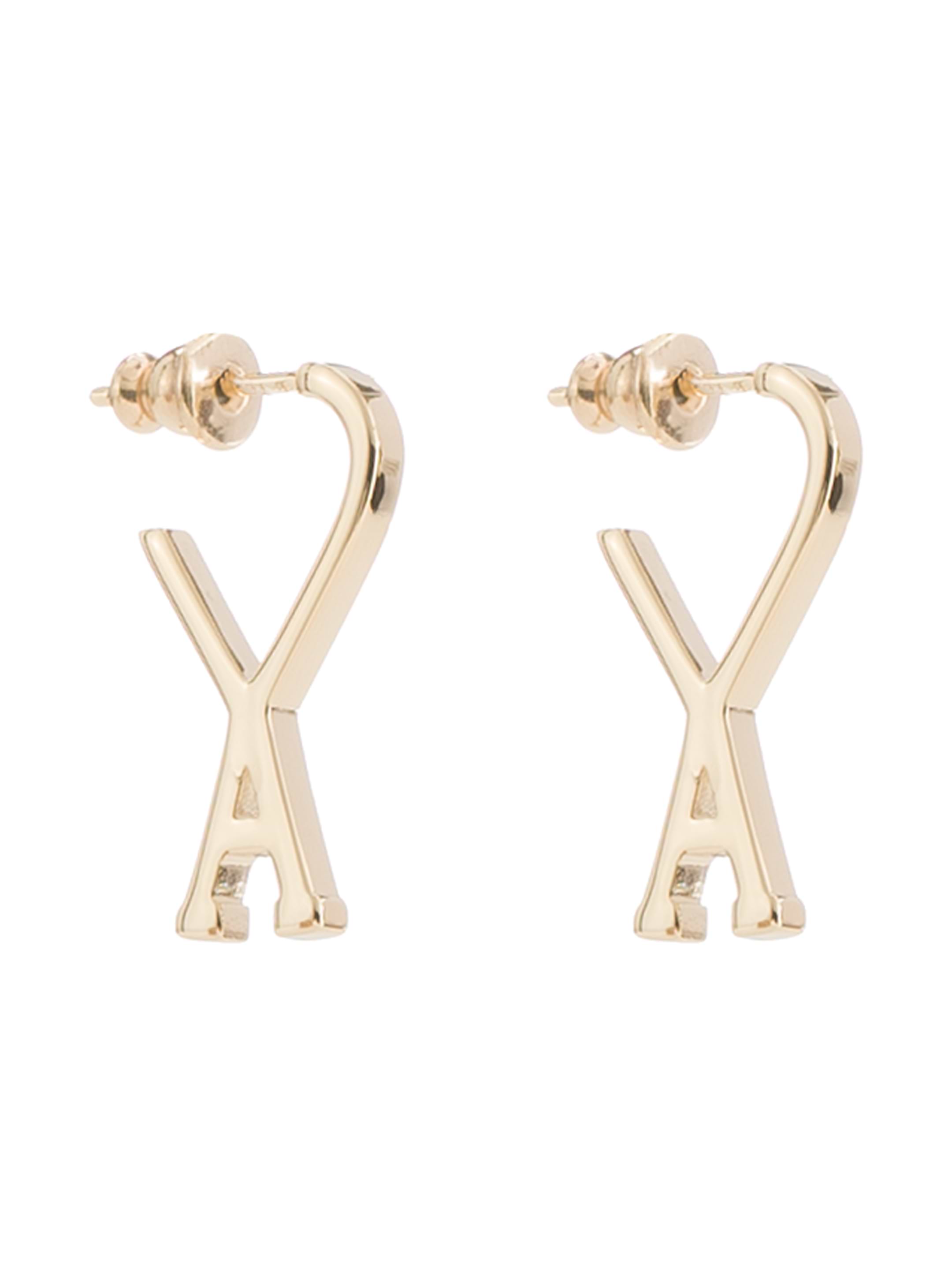 【関税&送料込】Ami Earrings Amazon.com: AIMAOMI Leaf Huggie Stud Earrings Cubic Zirconia