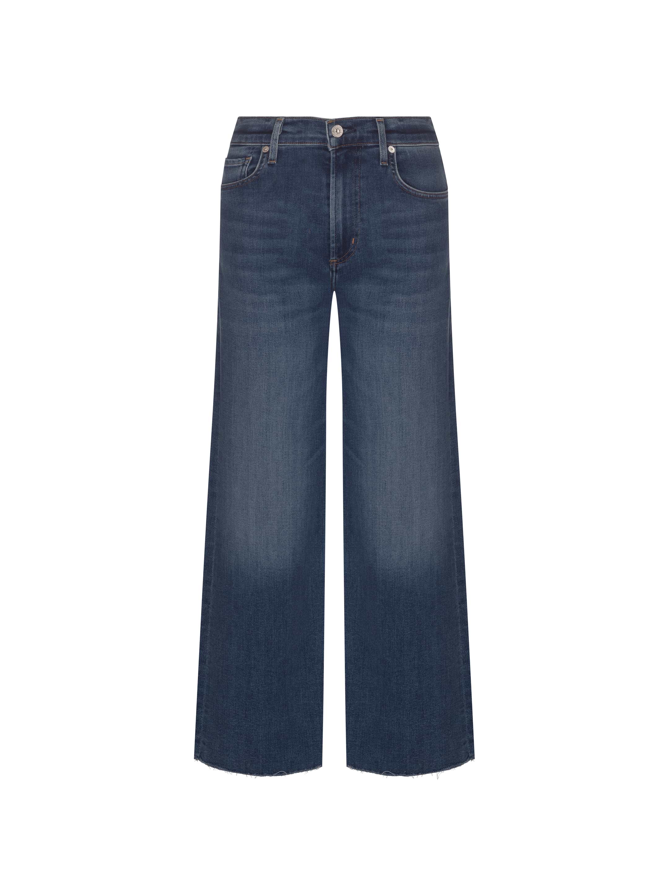 Self-Portrait women's Wide-leg jeans with rhinestones - buy