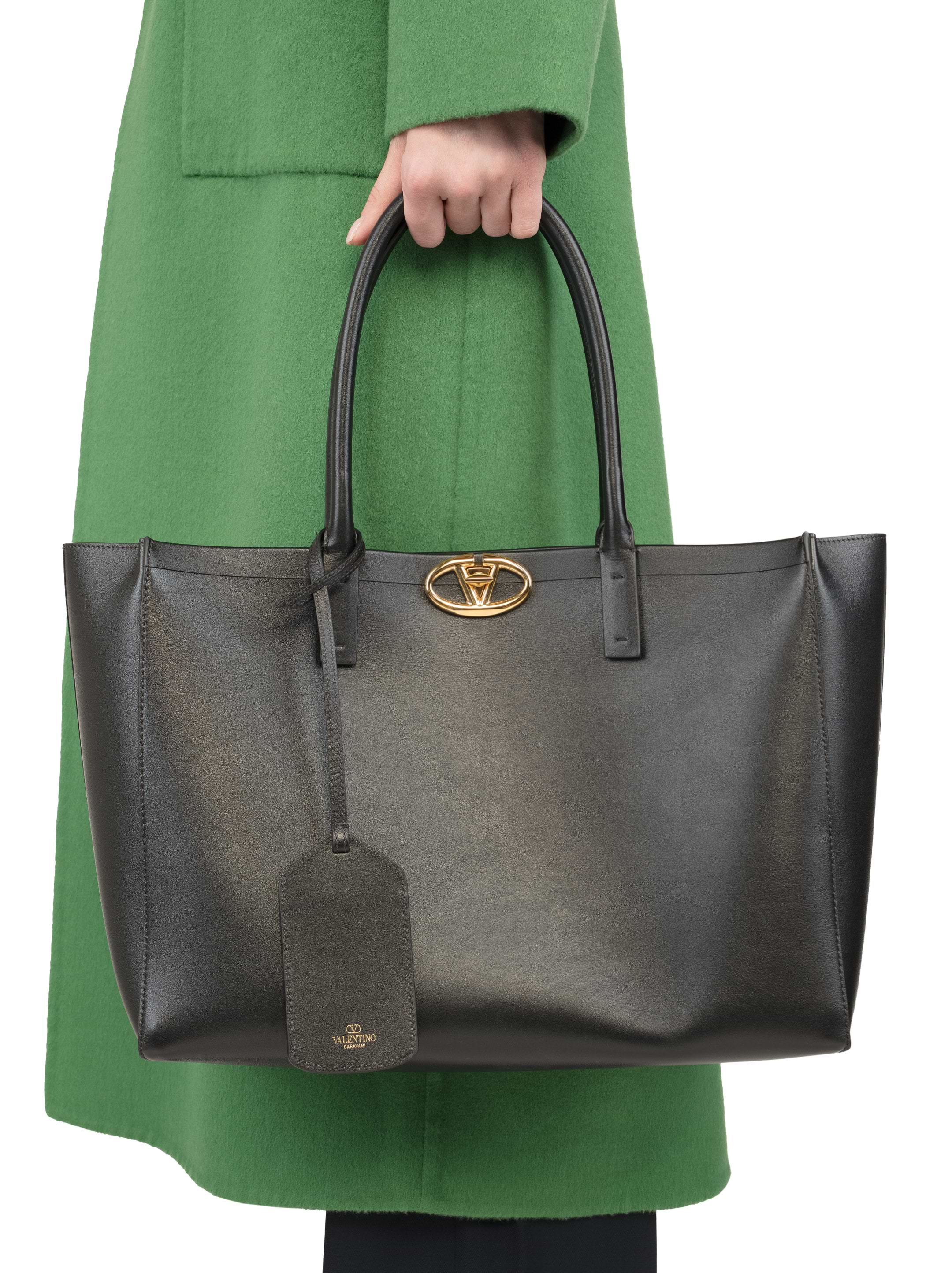 Valentino Garavani women's Round V-logo tote bag - buy for