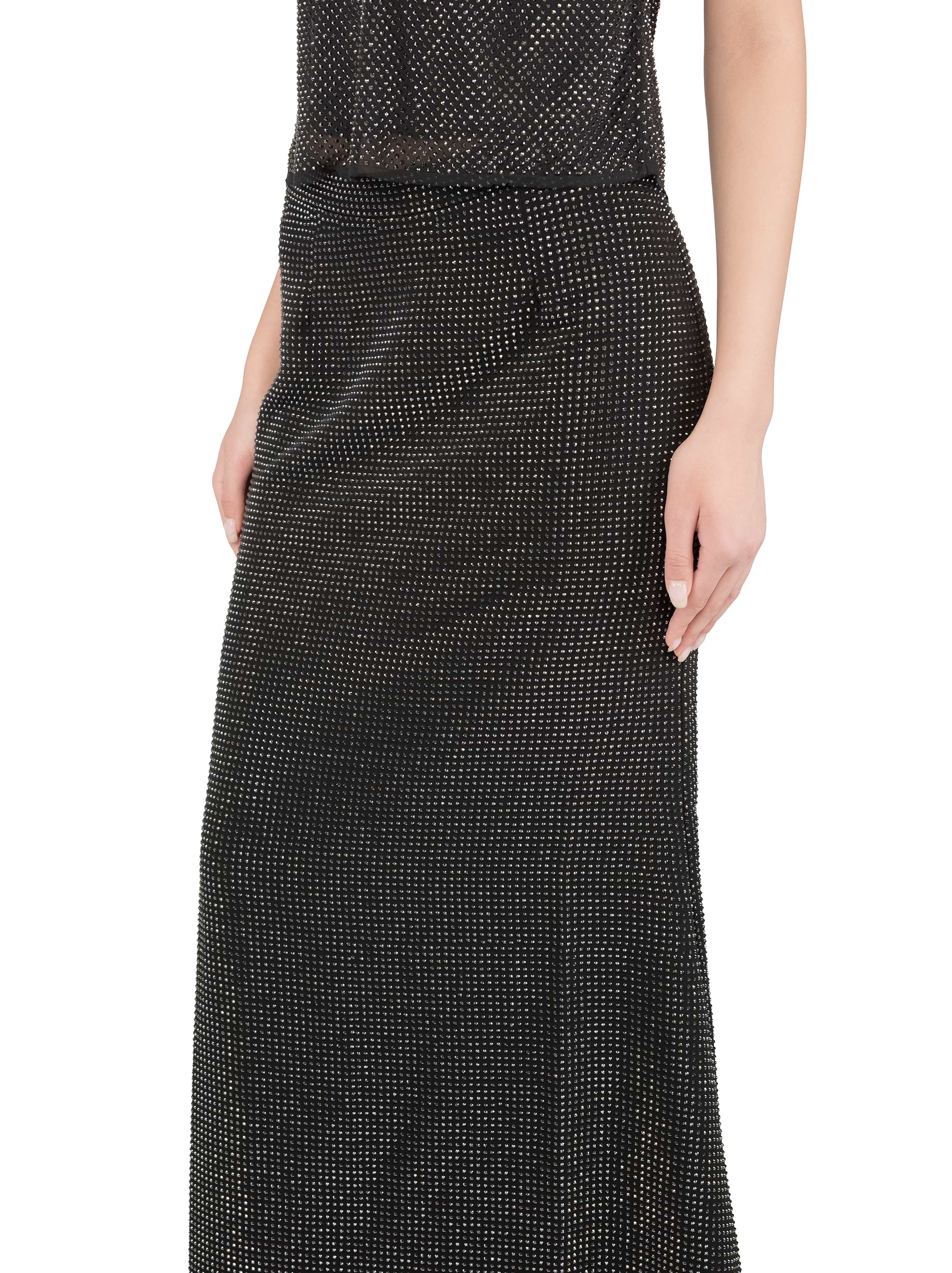 ROLAND MOURET スカート Roland Mouret women's Maxi skirt with rhinestones - buy for