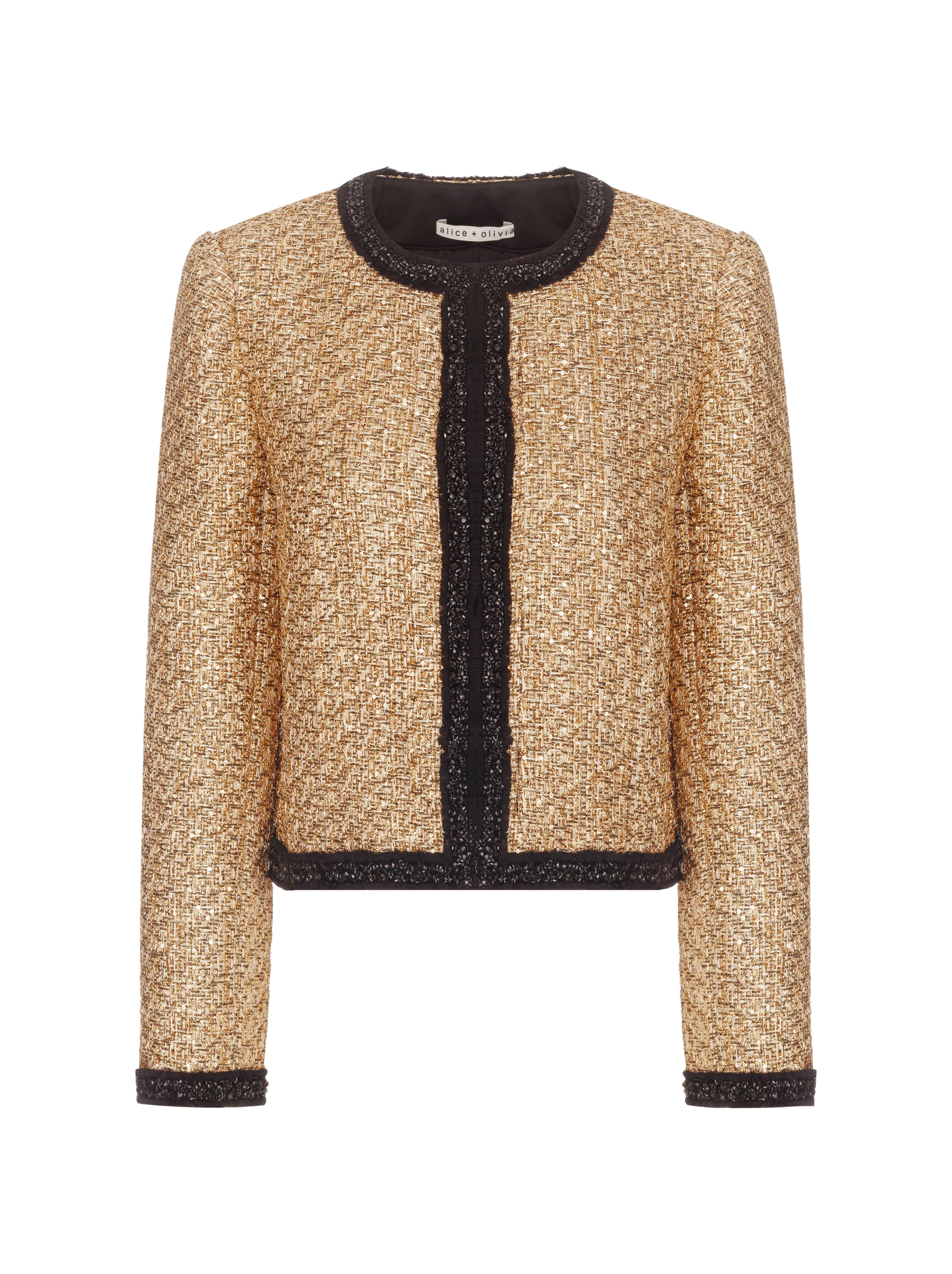ジャケット・アウター 2023AW theory luxe Freya Tweed Danie C Theory Tailored Tweed Jacket | Neiman Marcus