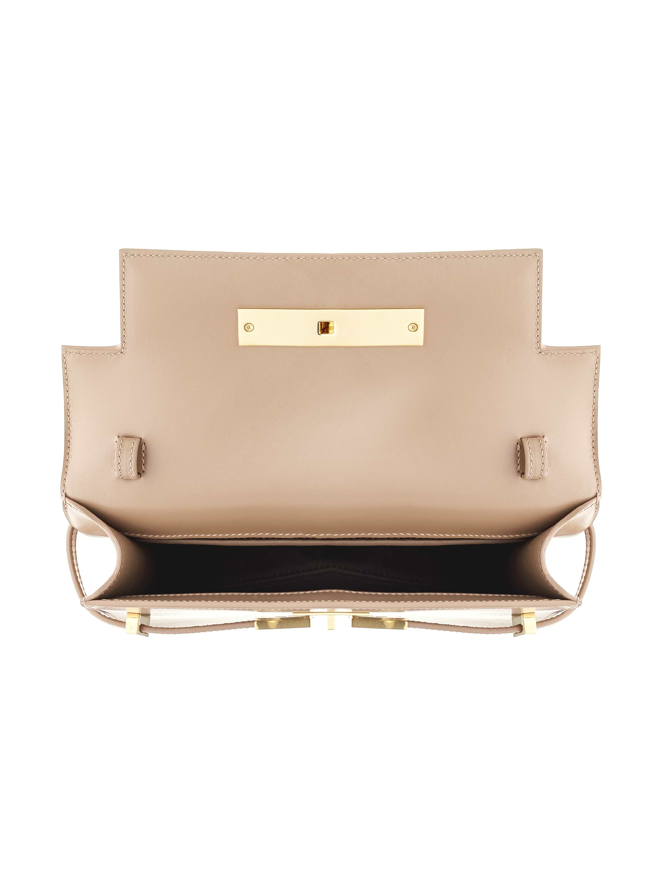 VIP【関税送料無料】希少 SAINT LAURENT CREAM LEATHER BAG Saint Laurent LouLou mini Cream Soft leather bag | TheDoubleF