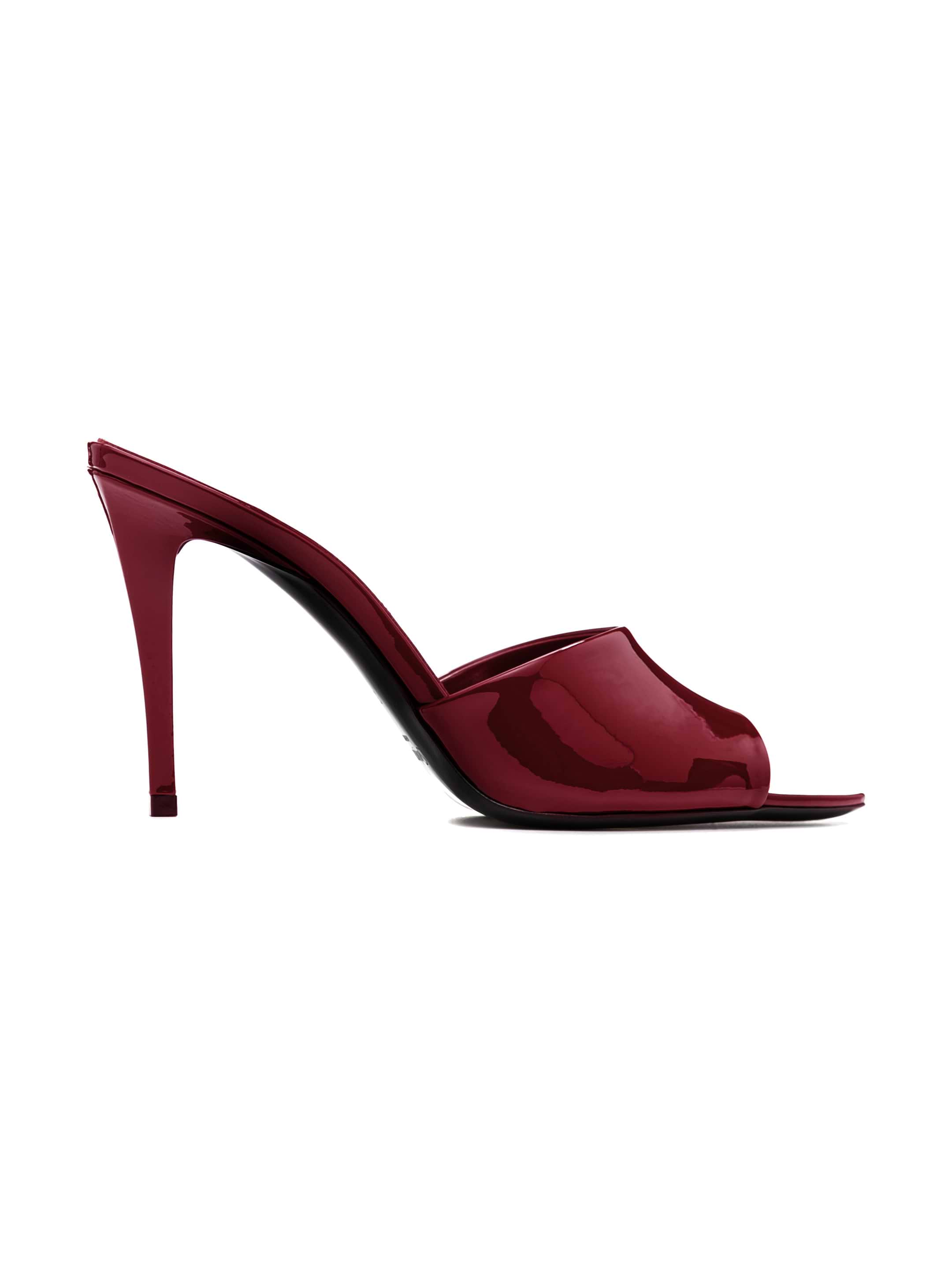 Saint Laurent women's Romy patent leather mules - buy for