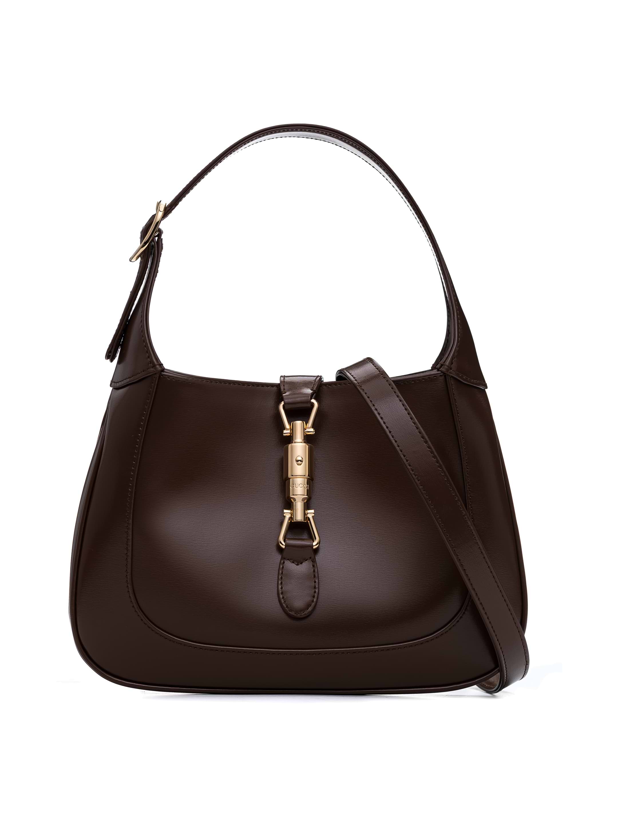 ハンドバッグ Gucci Jackie 1961 Small Smooth Leather Hobo Bag Gucci Jackie 1961 mini bag in GG Supreme canvas | GUCCI® CA