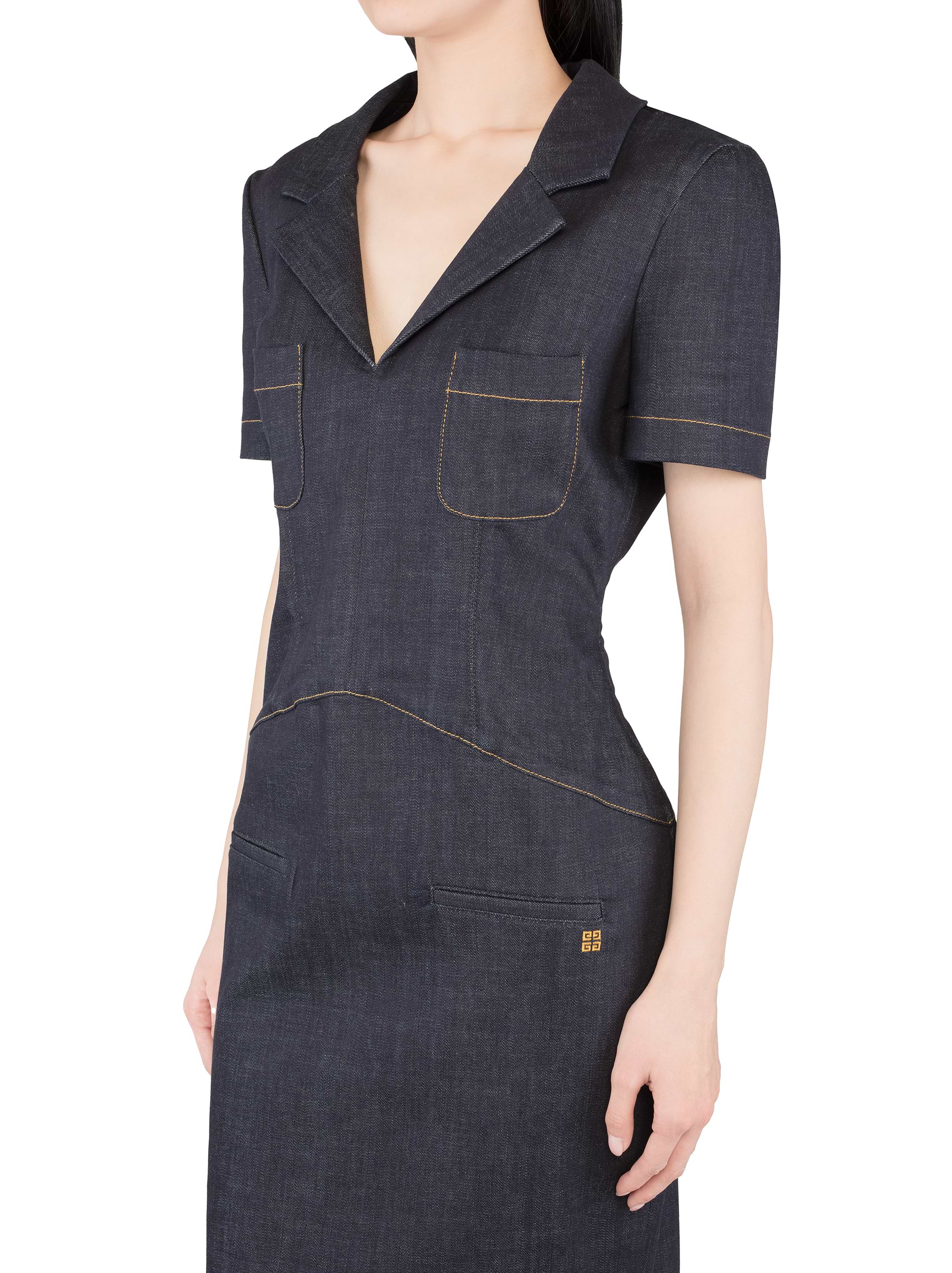 ワンピース Givenchy Denim Dress Givenchy Denim Mini Dress | Harrods UK