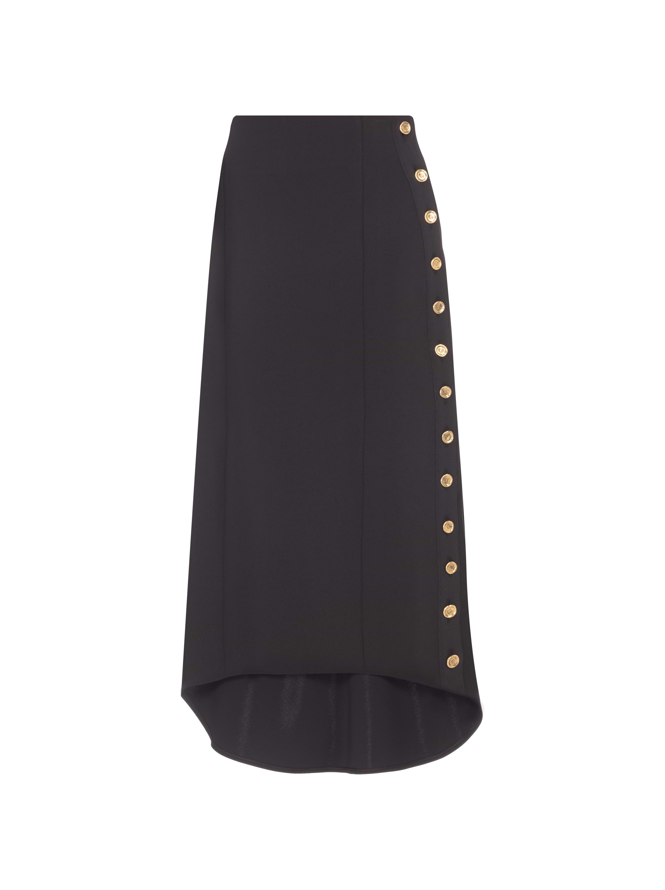 ワンピース GIVENCHY Women Mid Skirts BW229L15UG 001 Black Givenchy - Technical fabric skirt black - The Corner