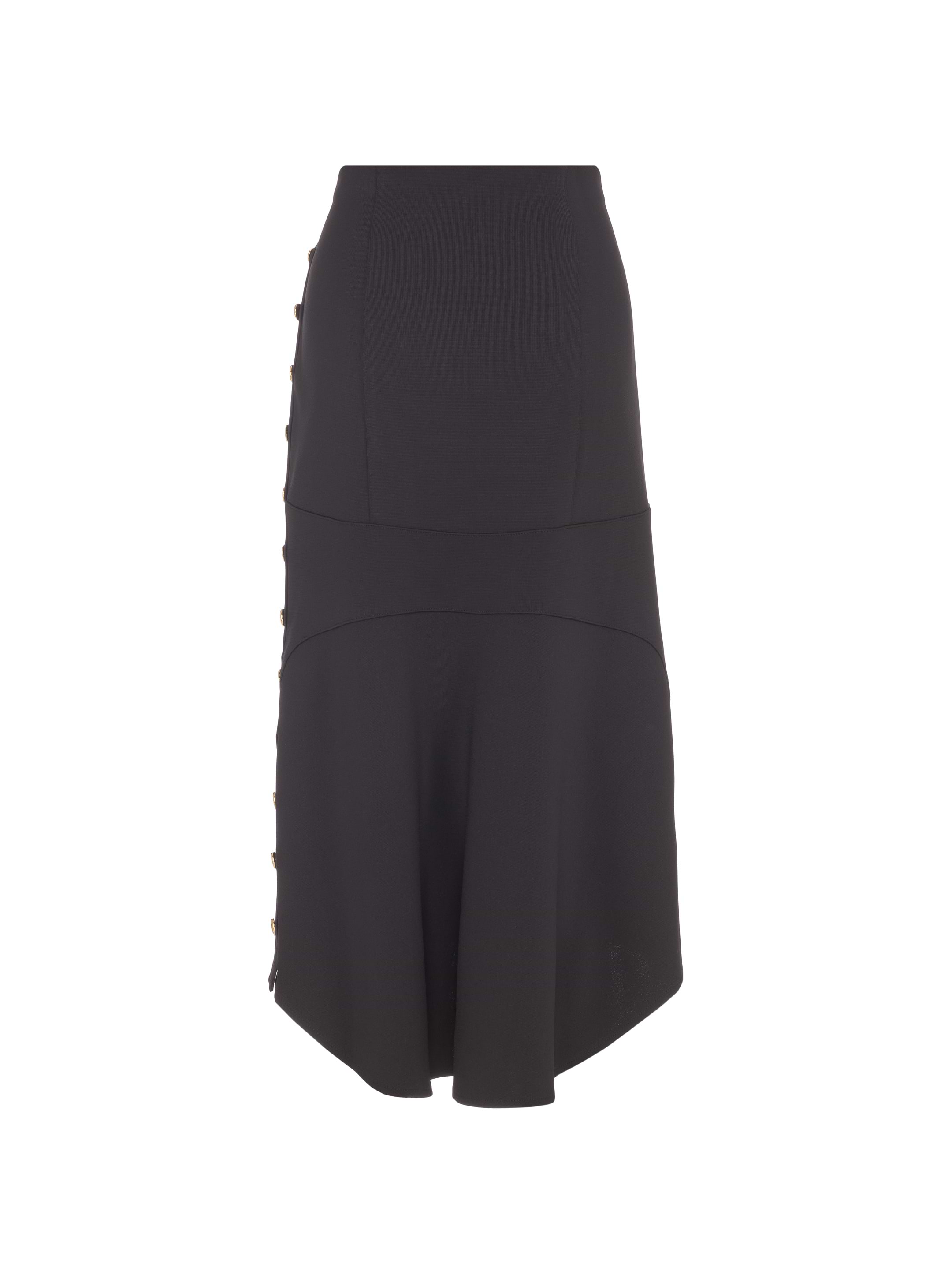 スカート GIVENCHY FW25 Givenchy Cotton Midi Skirt (BW40Z9516F 420) zimmermannblack.jpg