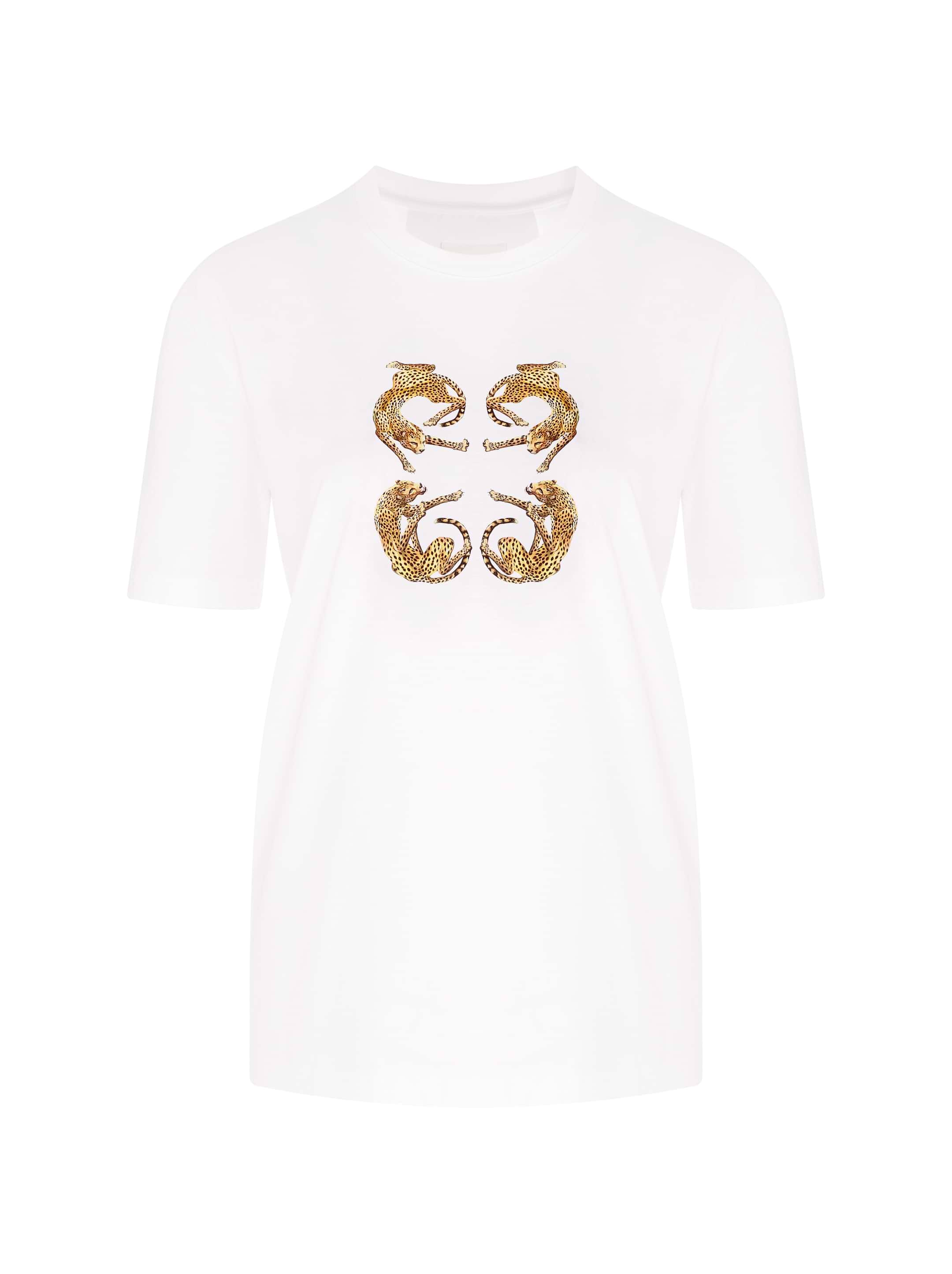 Tシャツ・カットソー HELMUT LANG Woman T-Shirt White O06HW505 100 Helmut Lang Women's Ring Detail T-Shirt - White | Coggles