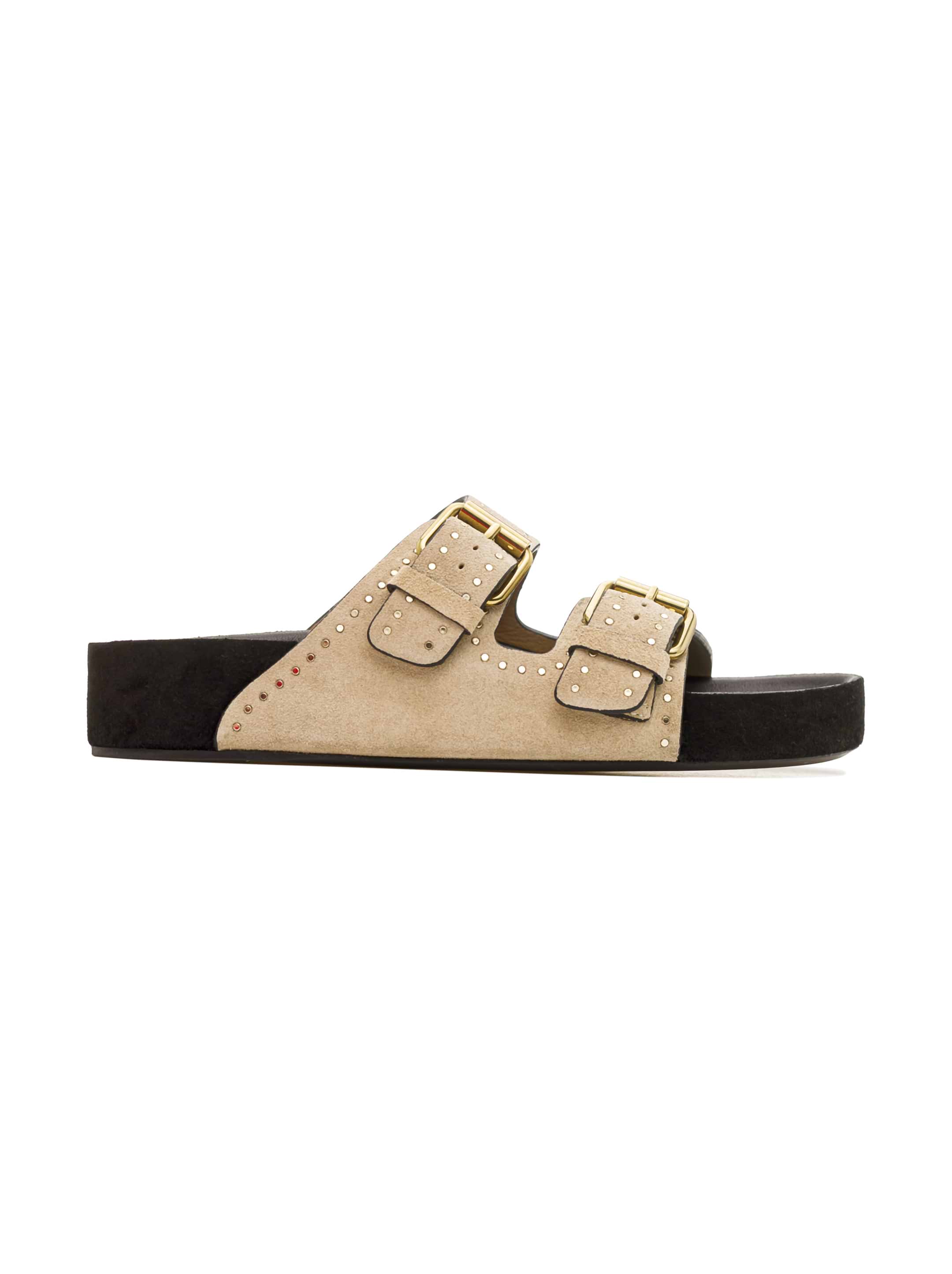 サンダル・ミュール Isabel Marant Etoile Lennyo' Beige Palm Slipper LENNYO SANDALS Woman taupe | ISABEL MARANT Official online store