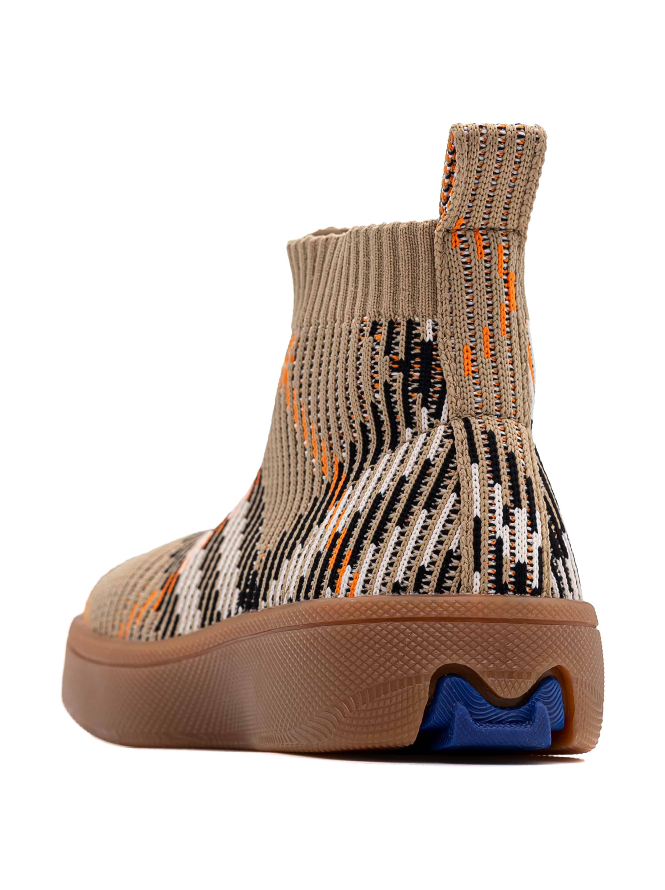 Burberry kids' Vintage Check high sneakers - buy for 134100