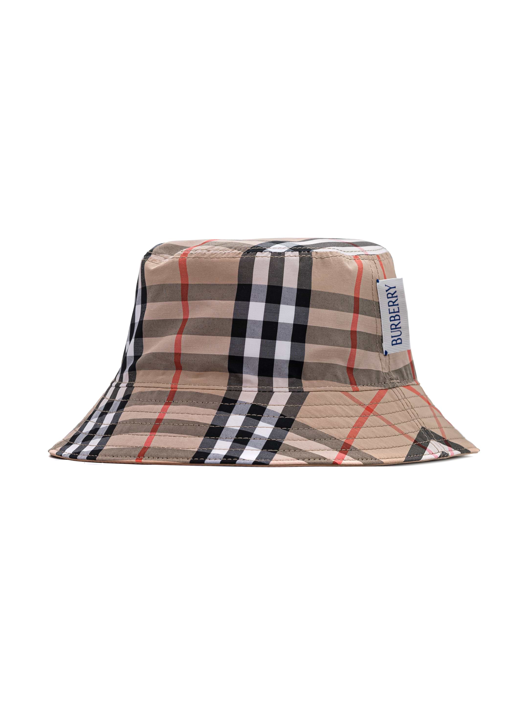 帽子・その他 Burberry HAT (8111299 C3173) BURBERRY - Check baseball hat | Leam Roma - Luxury Shopping