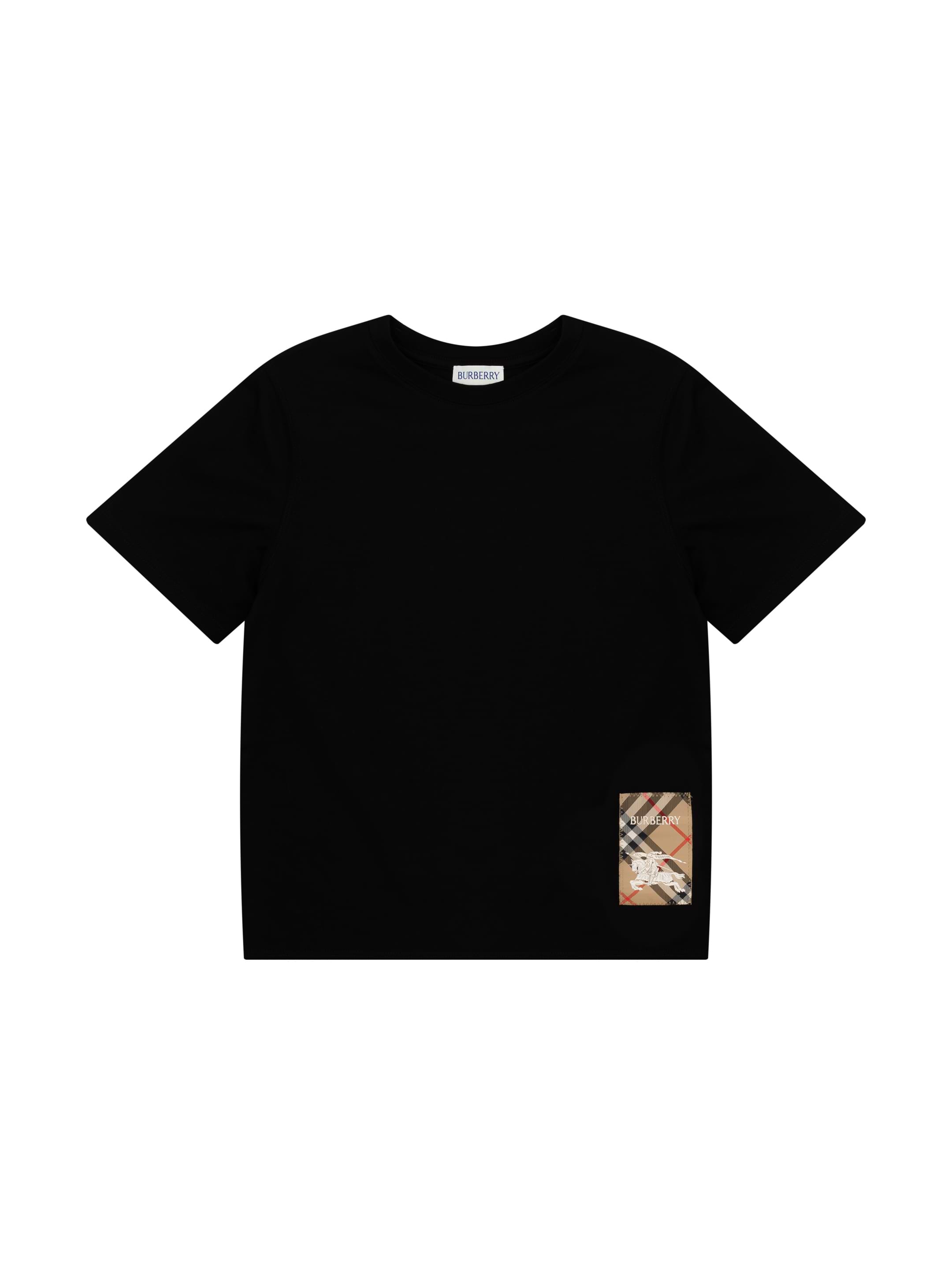 Burberry kids' Logo cotton t-shirt - buy for 58000 KZT in