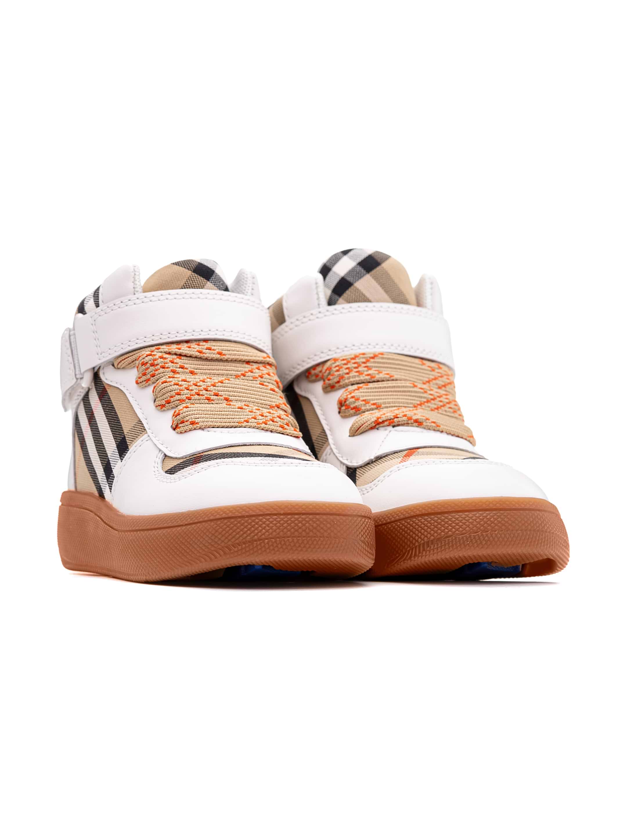 Burberry kids' Vintage Check Combined boots - buy for 137750
