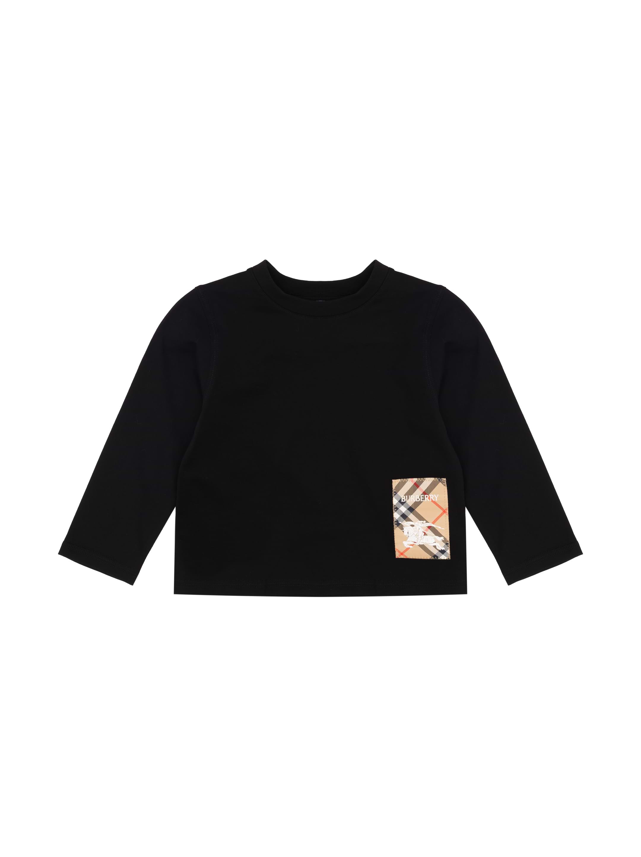 Burberry Logo cotton longsleeve for newborns - buy for 54350