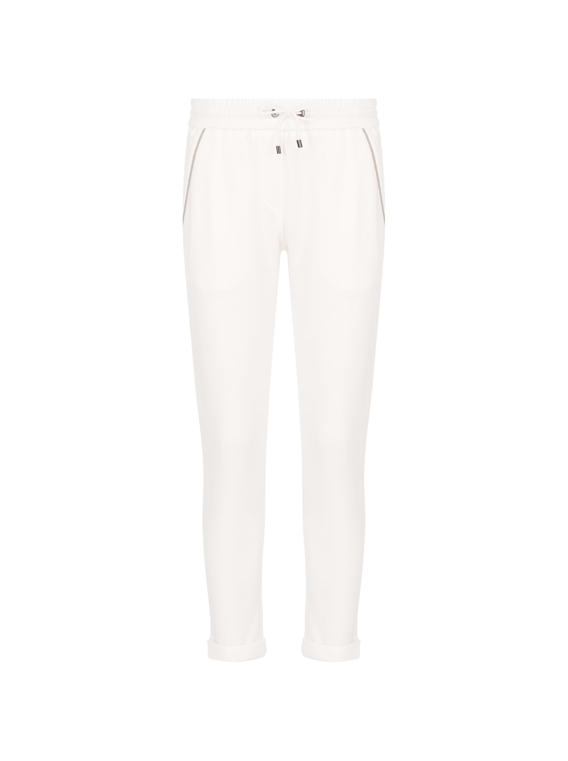 Tapered pants with monil chain Brunello Cucinelli for women