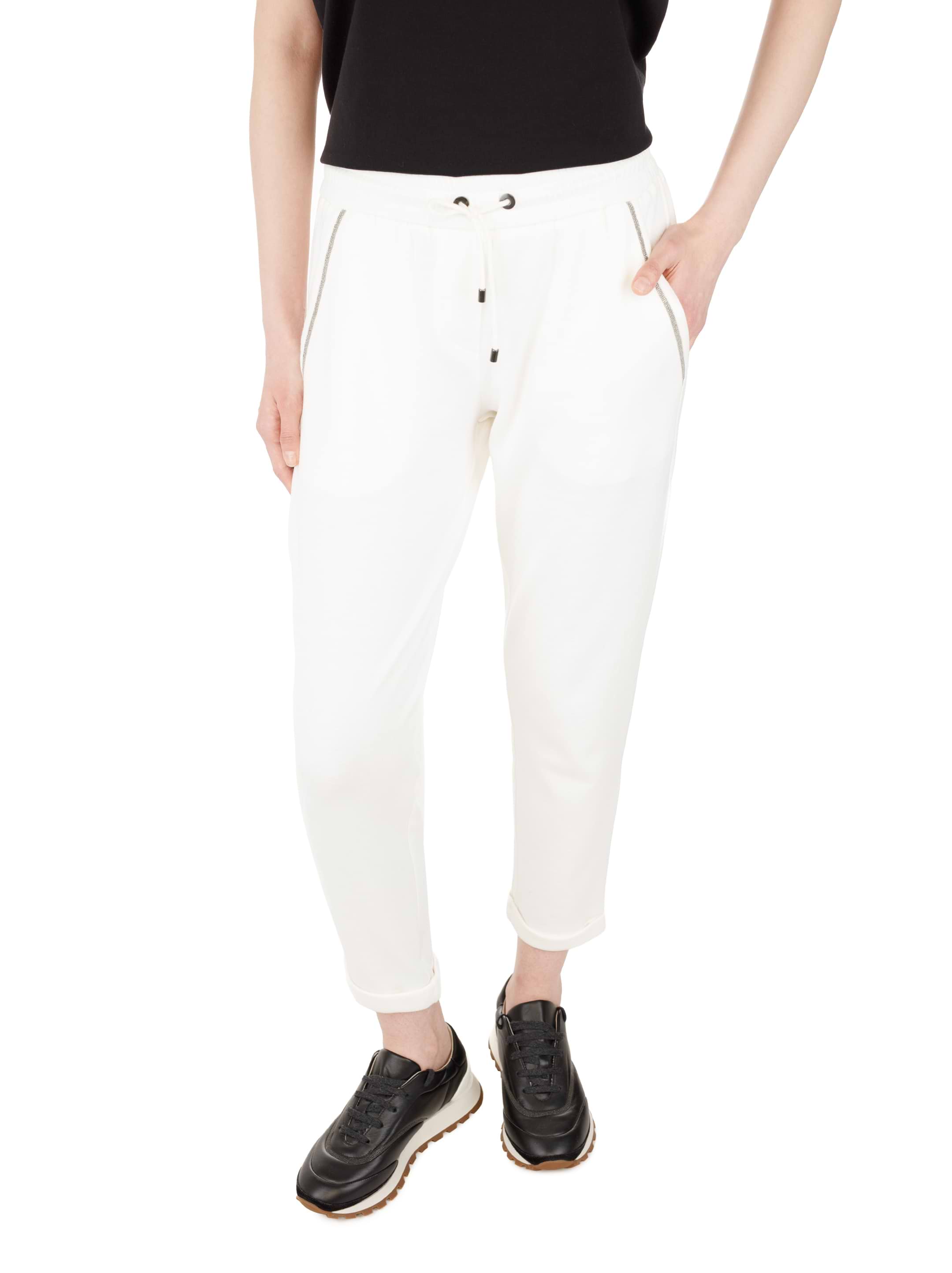 【送料&関税込】Brunello Cucinelli Trousers With Monili Gabardine garment dyed trousers for Man in Khaki | Brunello